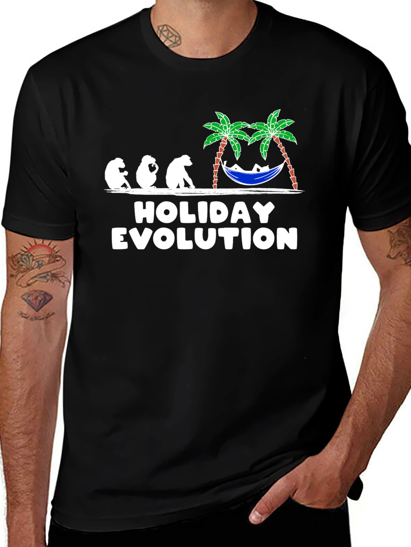 Holiday Evolution T-Shirt - Relaxed Vacation Mode