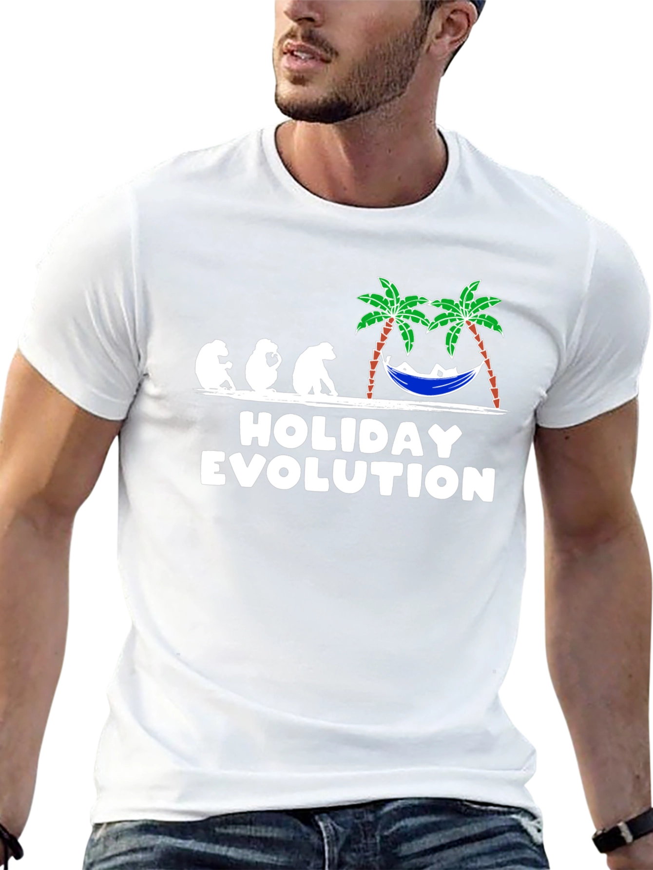 Holiday Evolution T-Shirt - Relaxed Vacation Mode