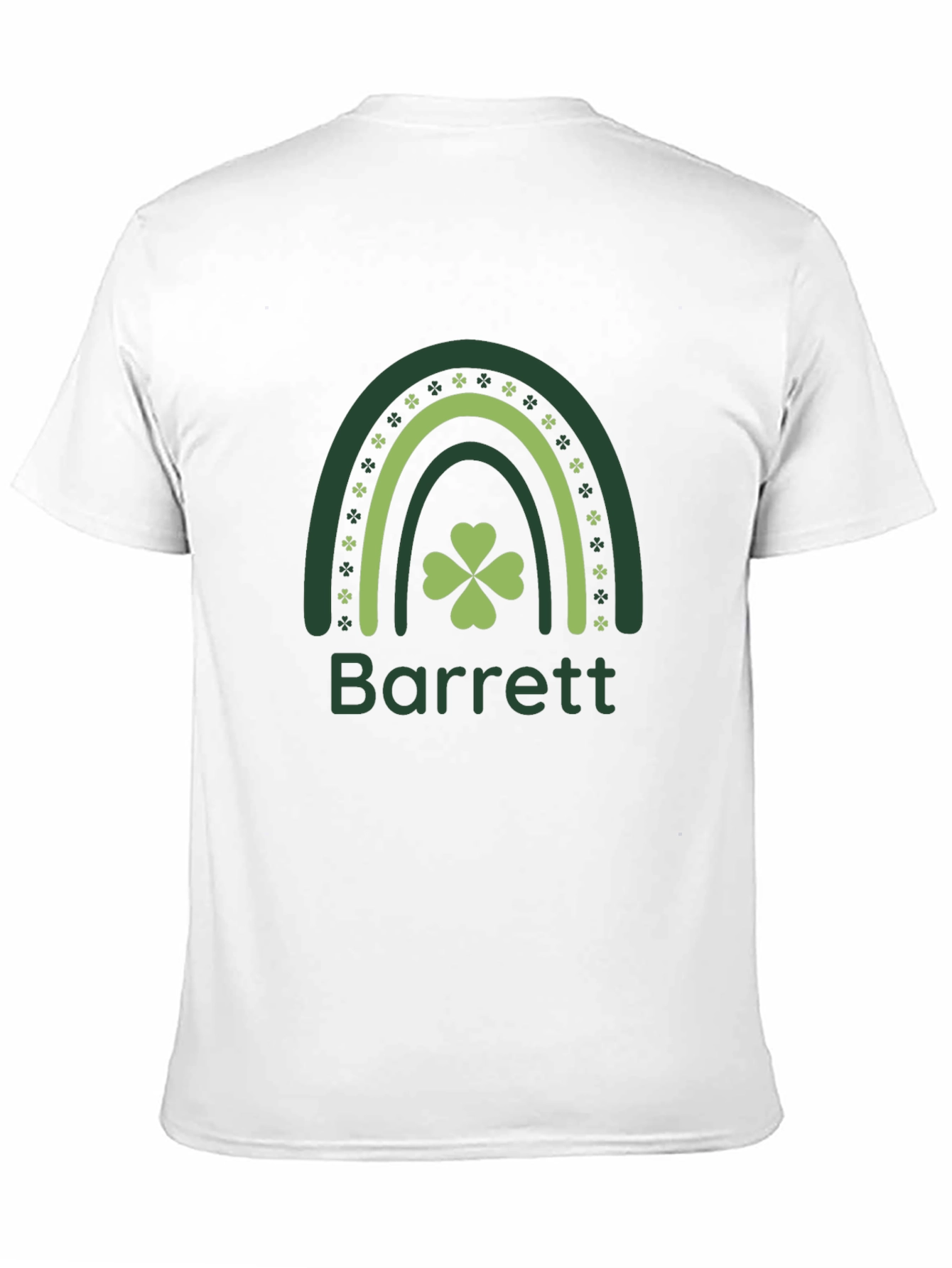 Lucky Rainbow Barrett St. Patricks Day T-Shirt