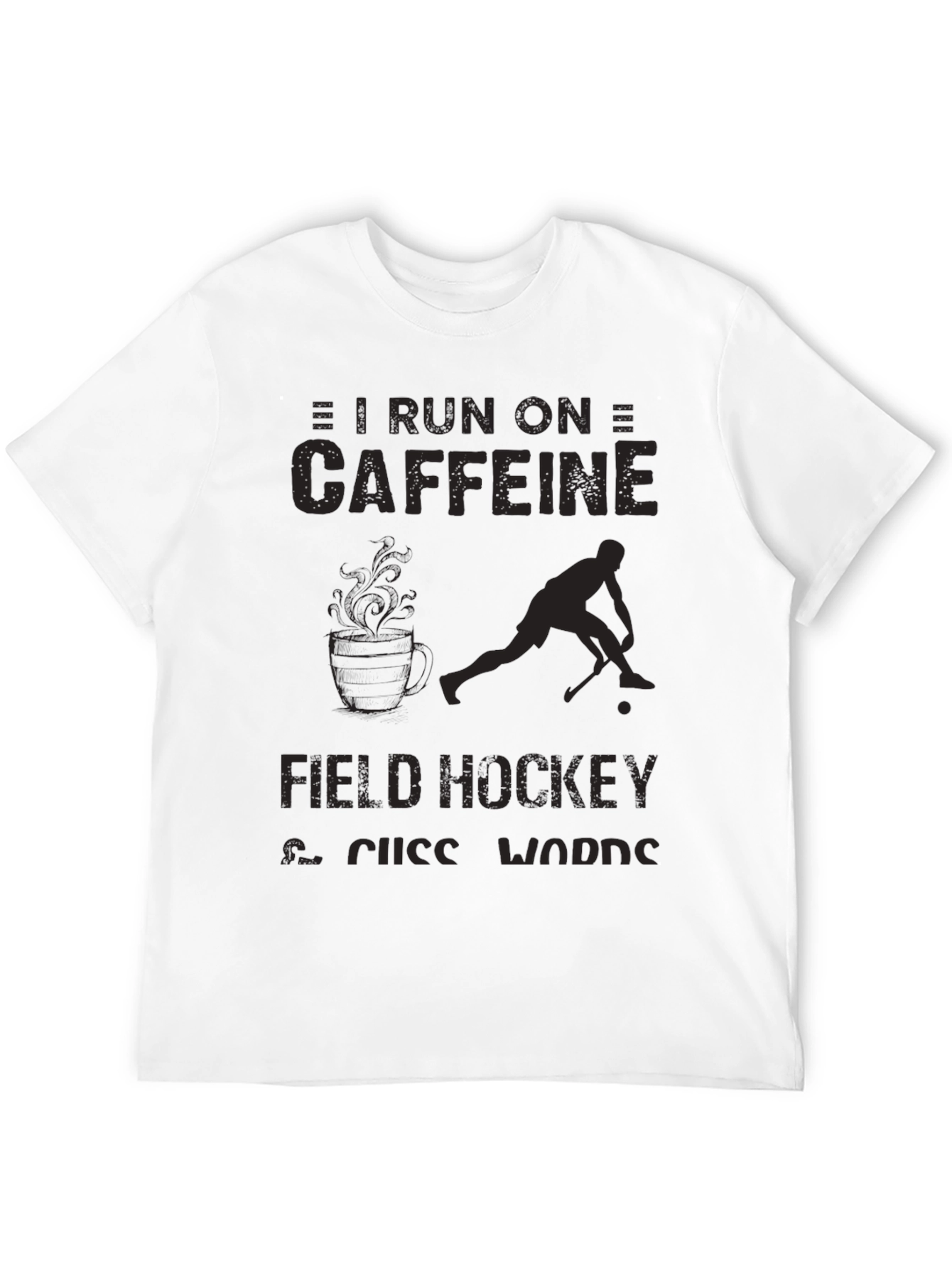 Caffeine & Field Hockey T-Shirt
