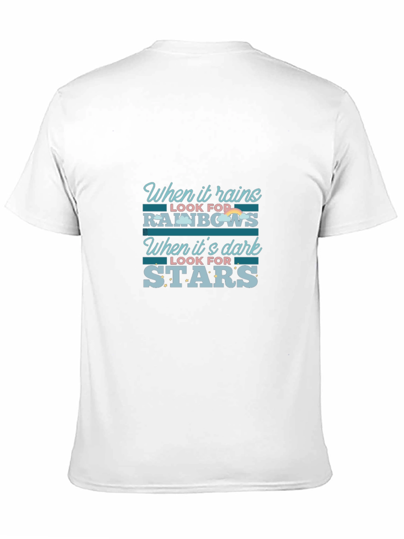 Inspirational Rainbows and Stars T-Shirt
