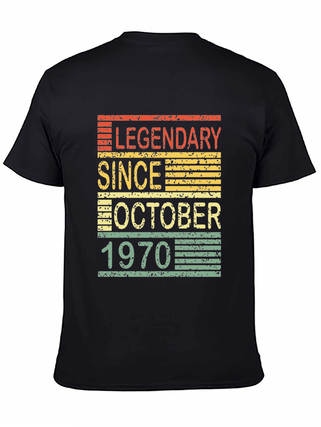 Legendary Since October 1970 Birthday T-Shirt