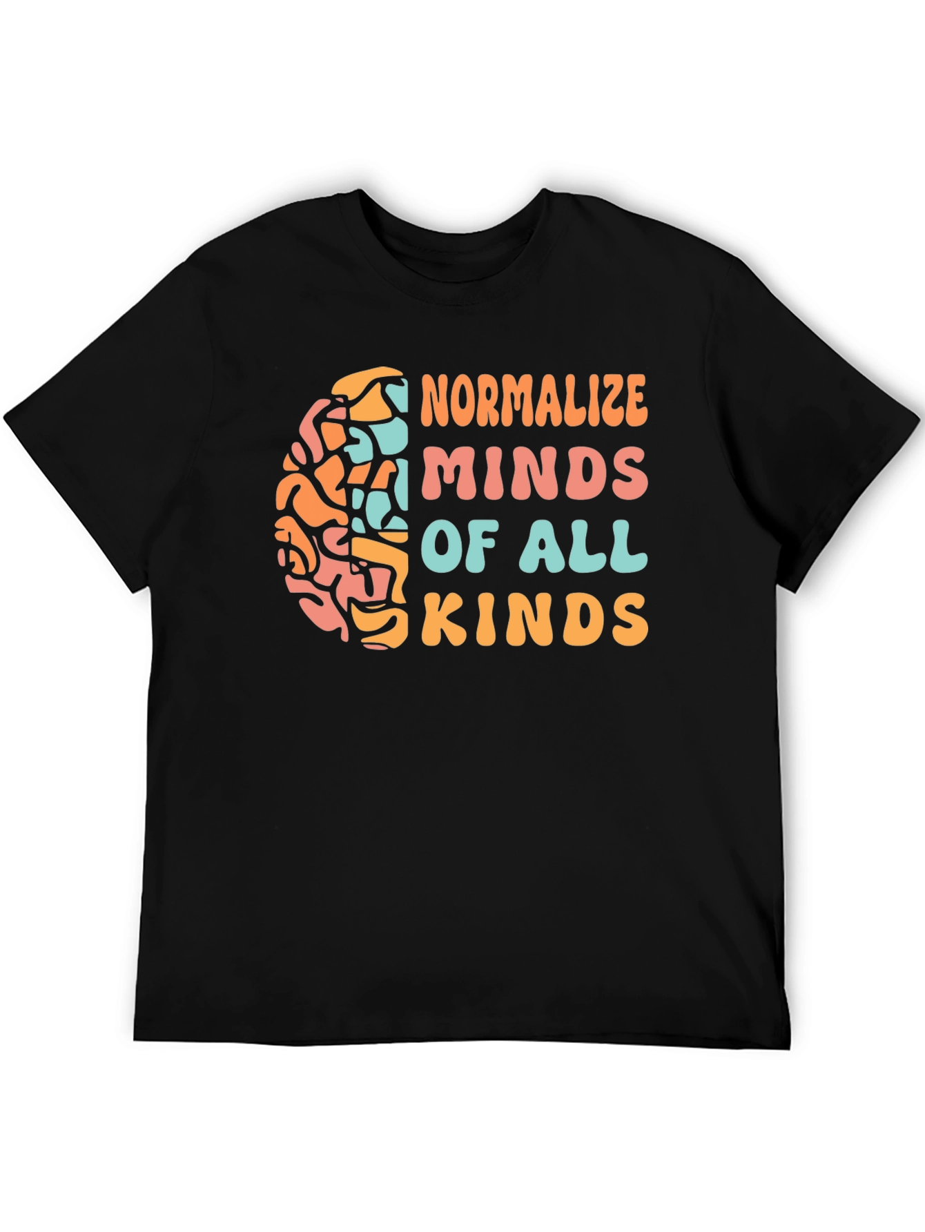 Normalize Minds All Kinds Graphic Tee