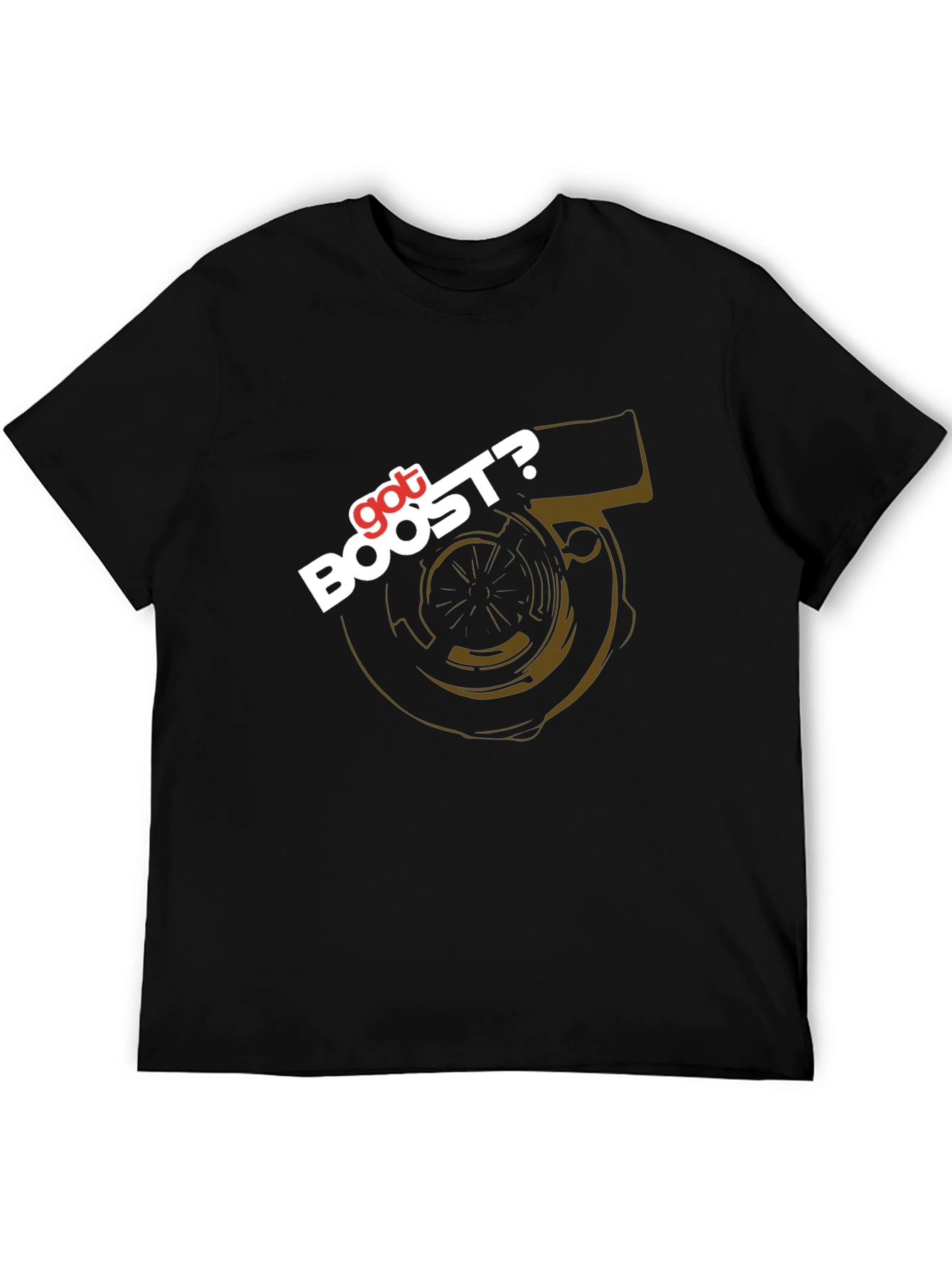 Got Boost? Turbo Graphic Black T-Shirt