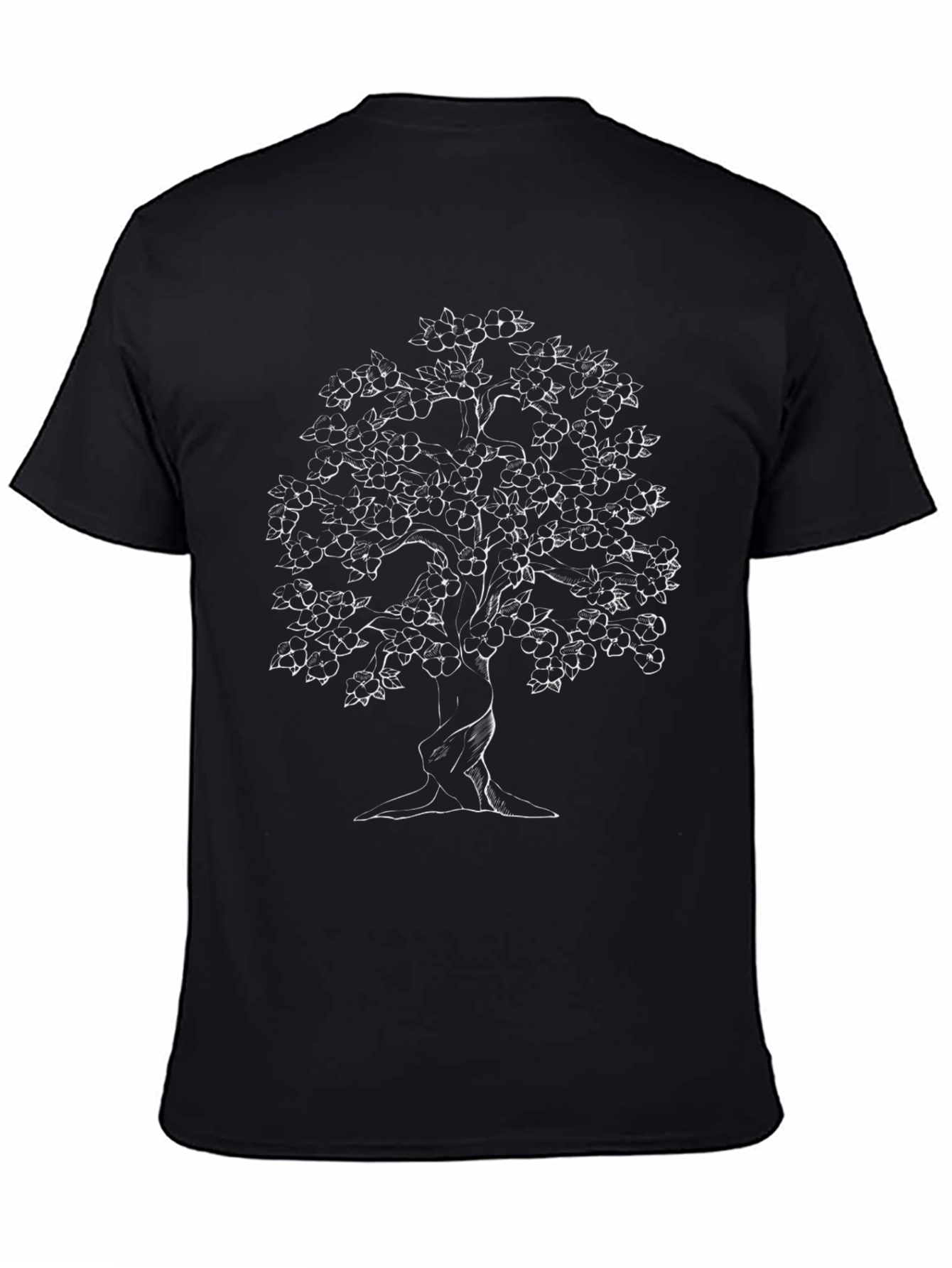 Tree of Life Black Graphic T-Shirt