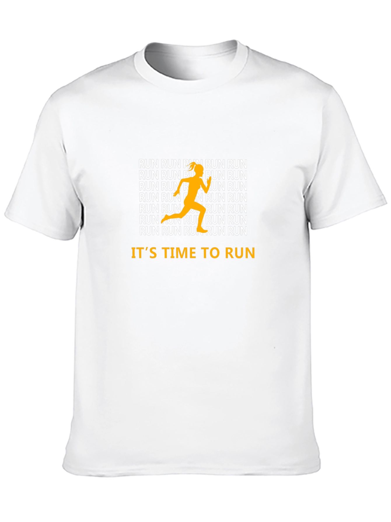 Run T-Shirt: Time to Run Graphic Tee