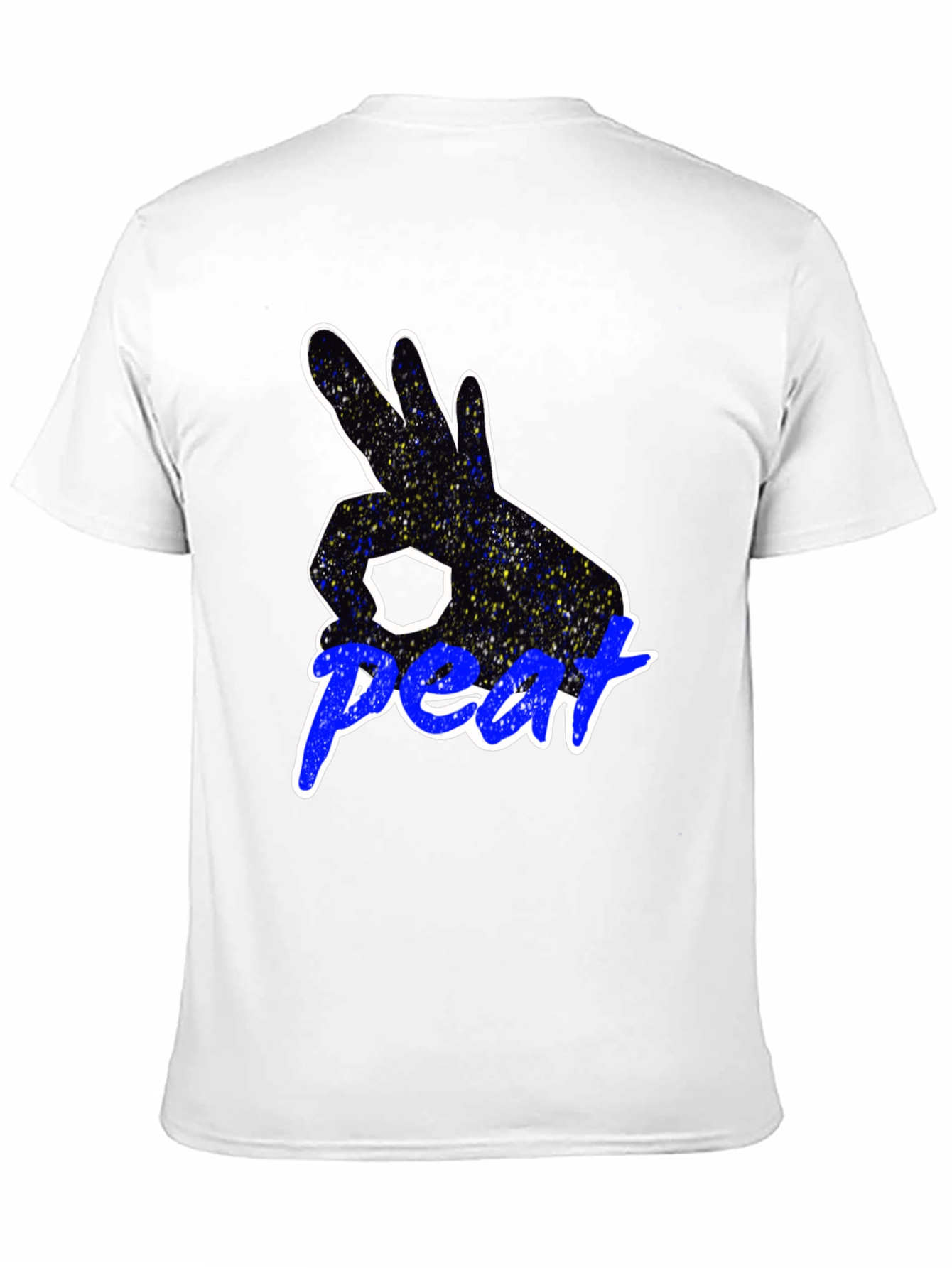 Peat Hand Sign Graphic Tee - Black