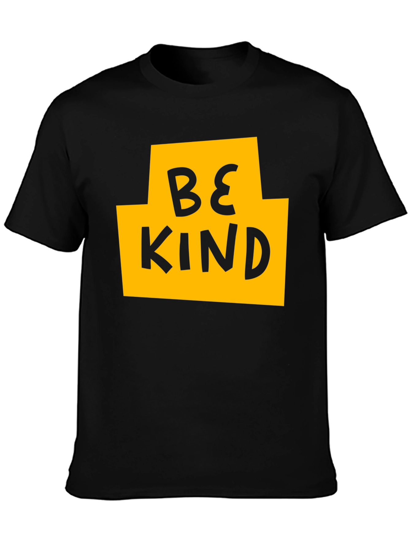 Be Kind Graphic T-Shirt - Black Casual Tee