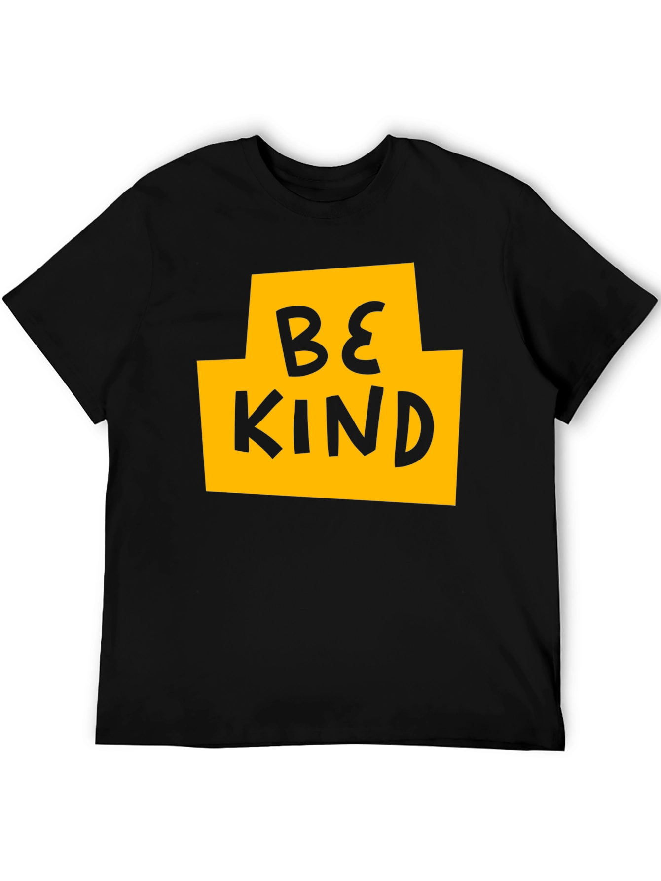 Be Kind Graphic T-Shirt - Black Casual Tee