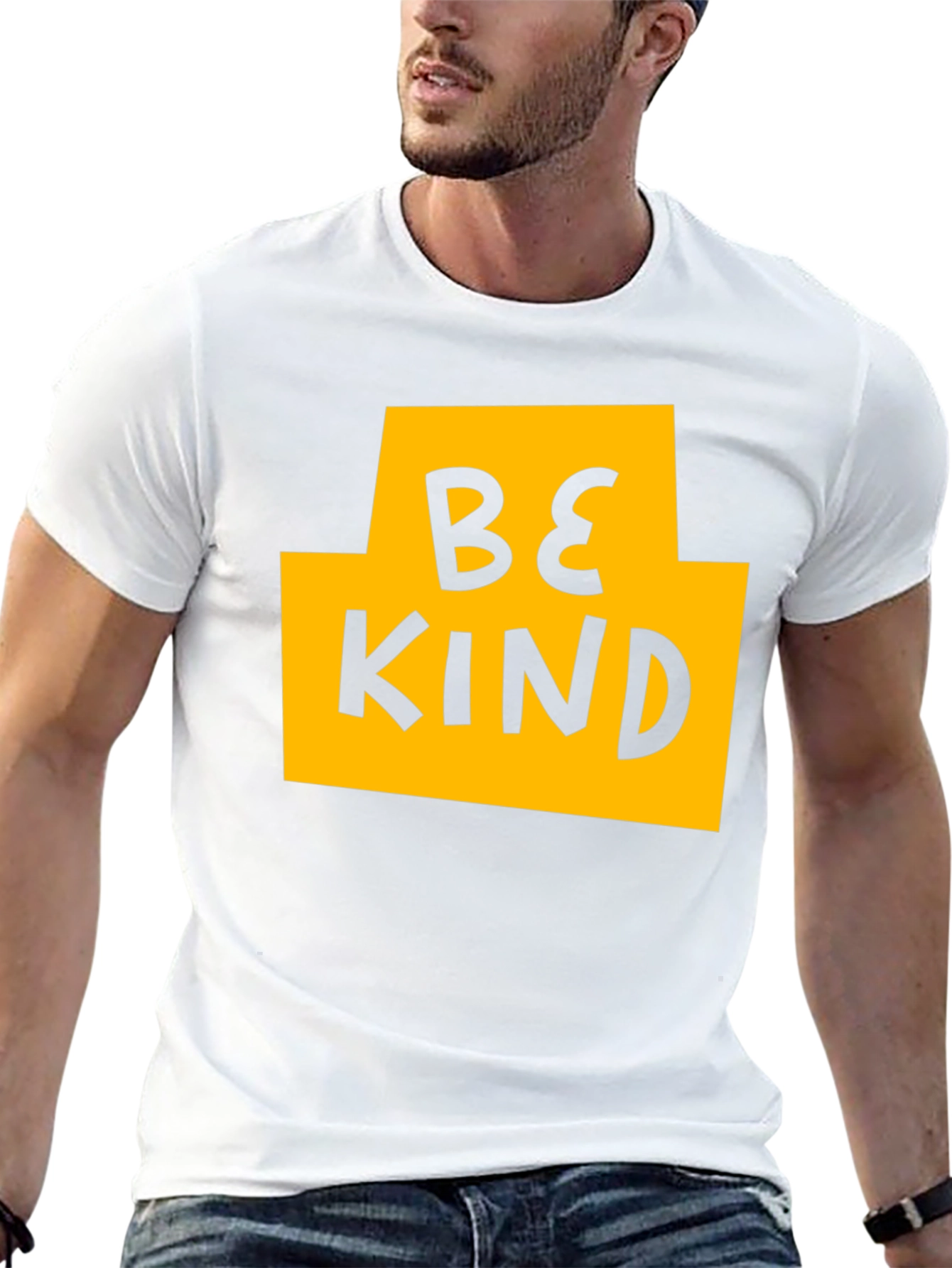 Be Kind Graphic T-Shirt - Black Casual Tee