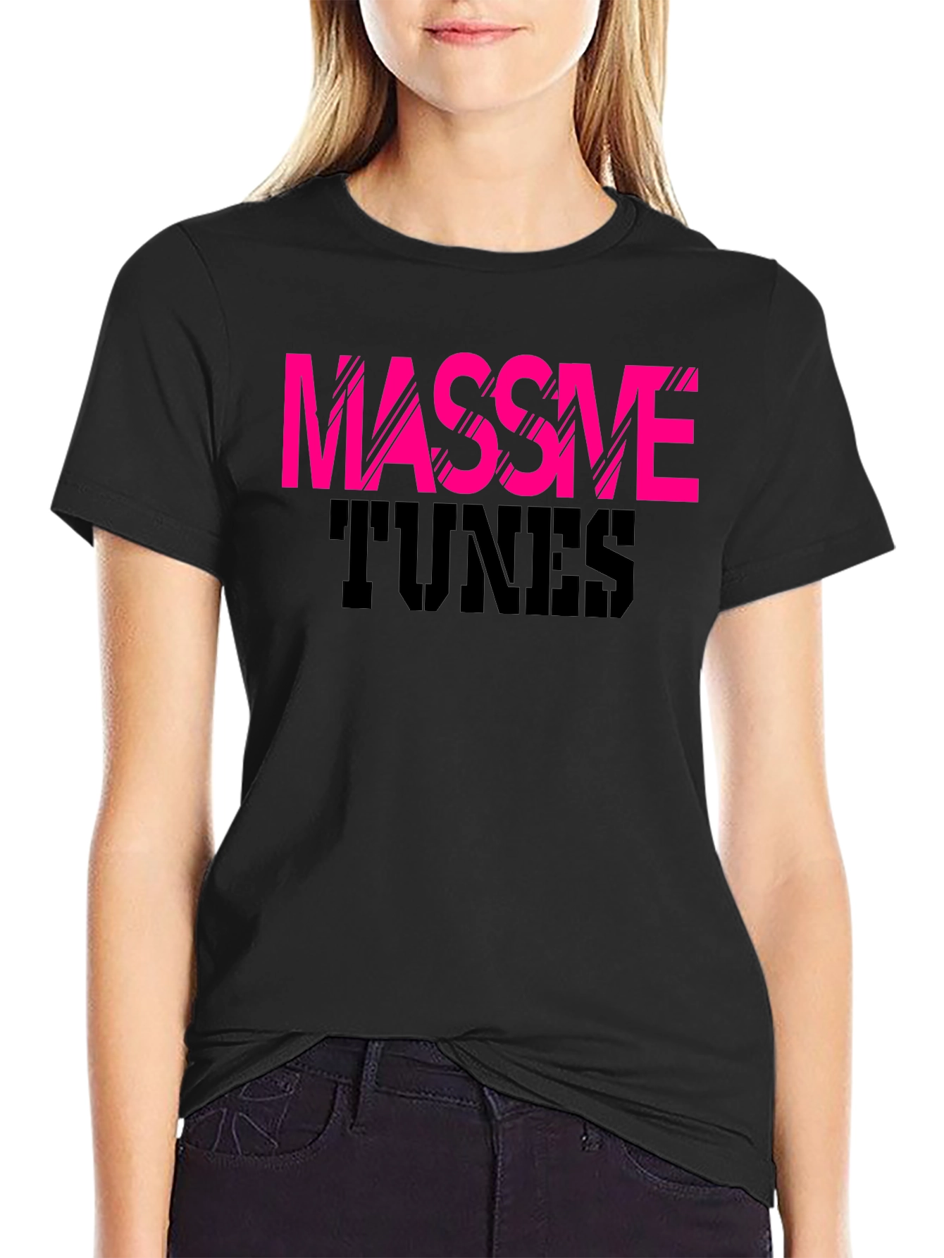 Massive Tunes Graphic Tee - Black
