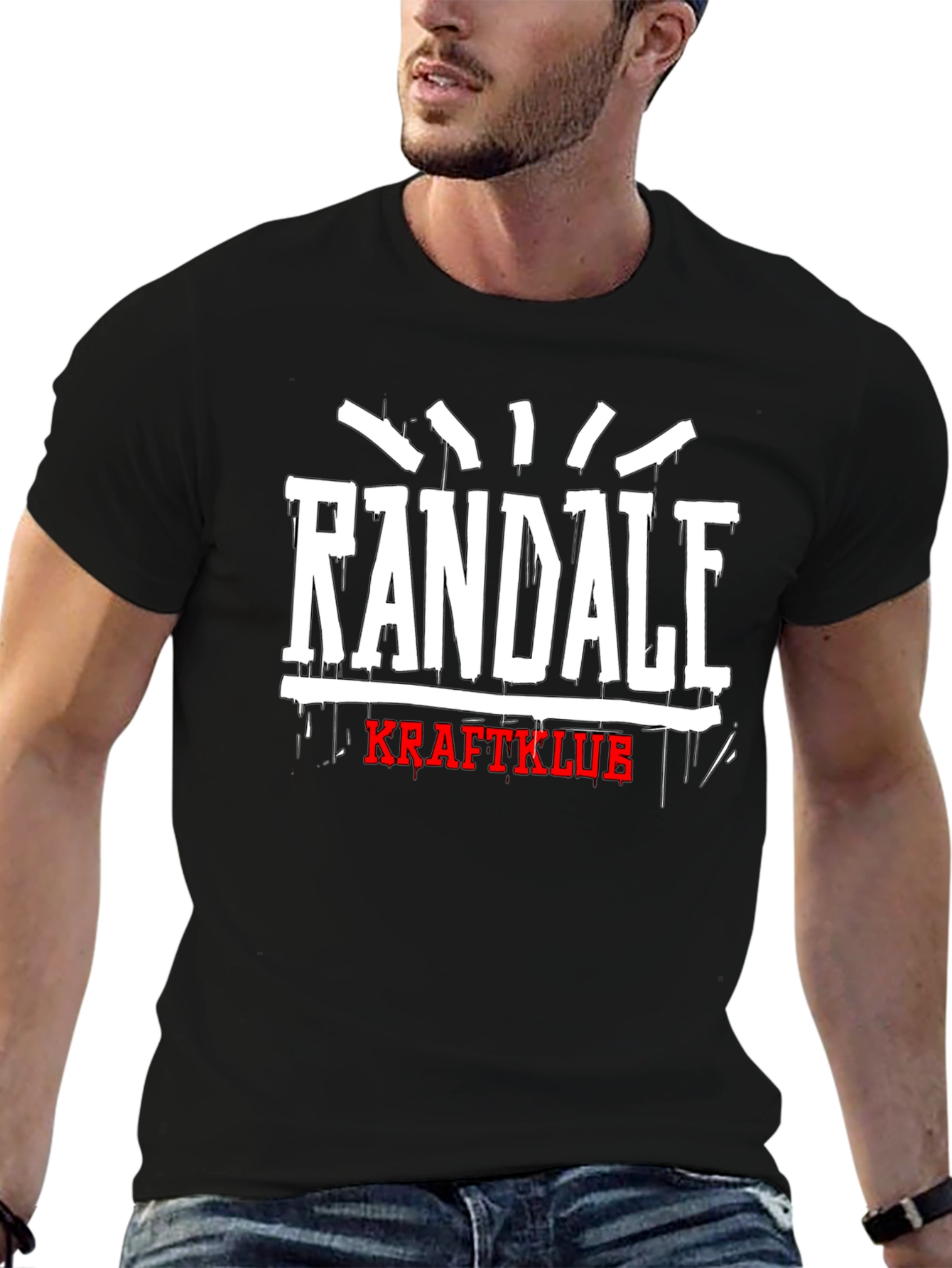 Randale Kraftklub Black T-Shirt