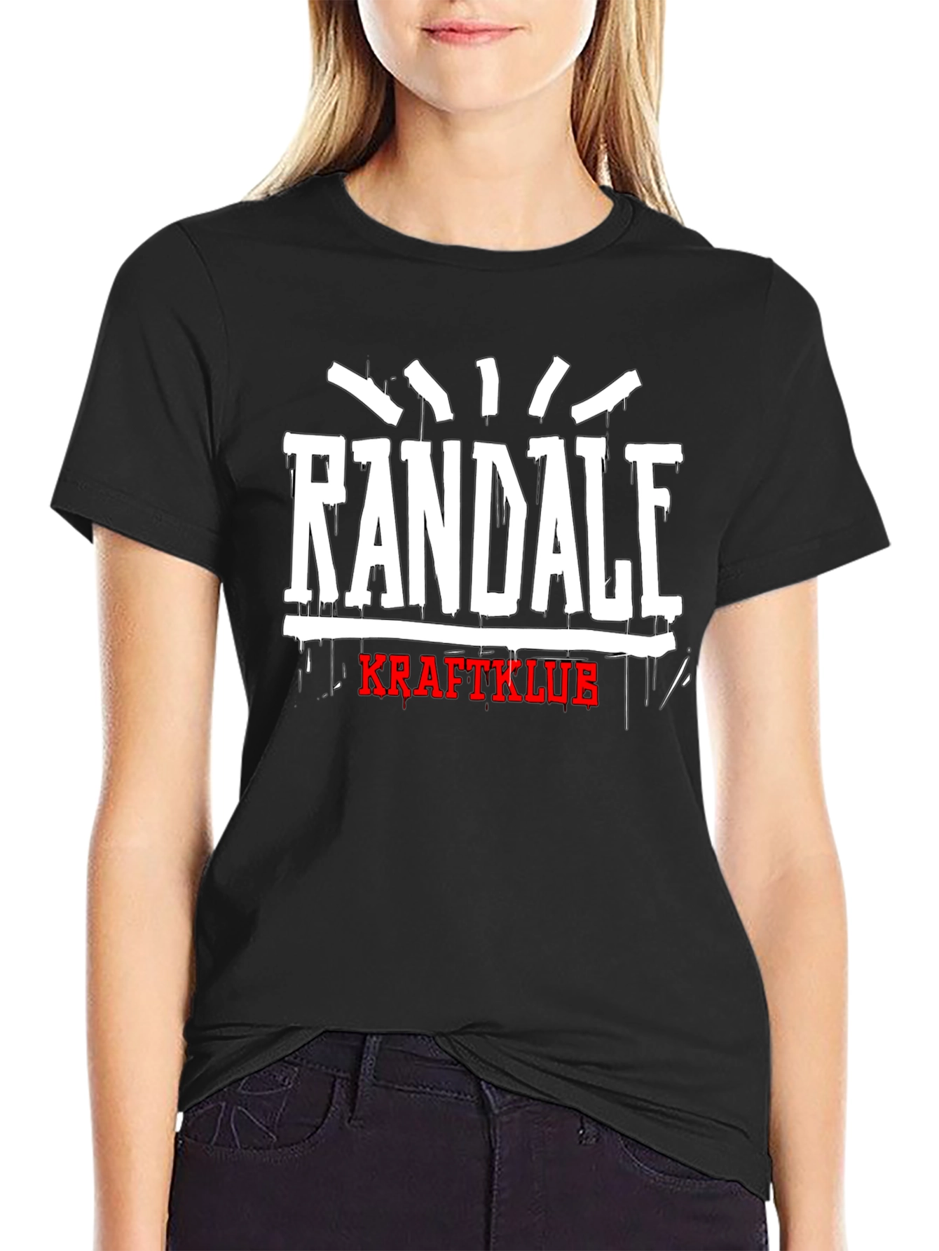 Randale Kraftklub Black T-Shirt