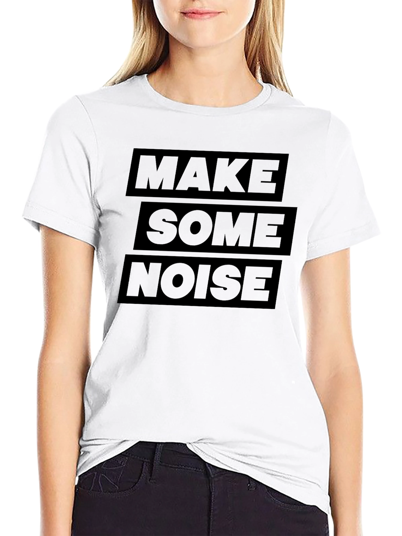 Make Some Noise Graphic Tee - Bold Statement T-Shirt
