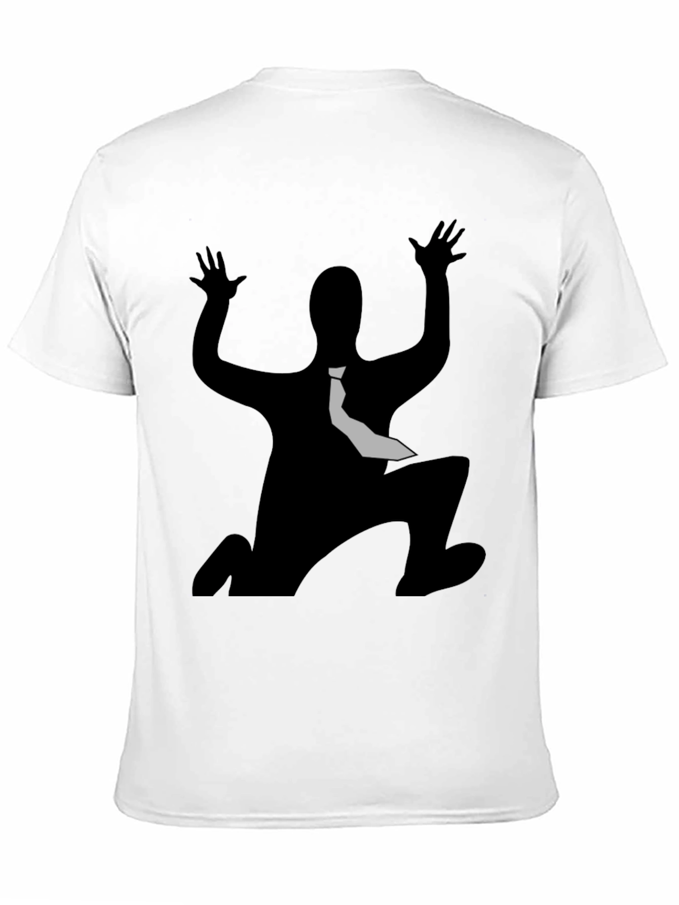 Hands Up! Black T-Shirt - Funky Graphic Tee