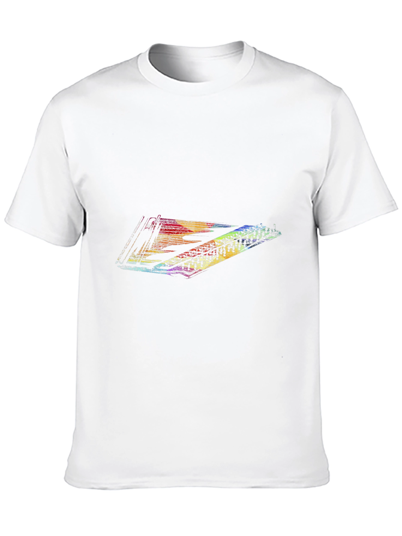 Rainbow Dulcimer Graphic T-Shirt