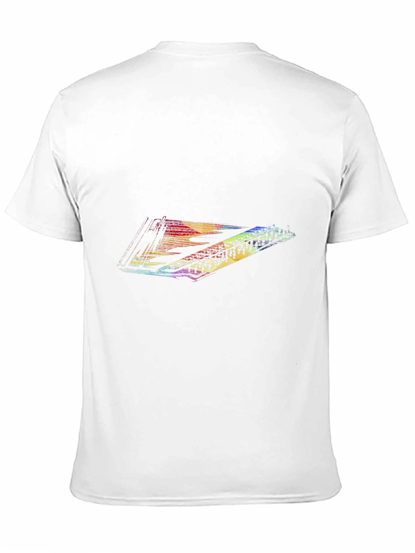 Rainbow Dulcimer Graphic T-Shirt