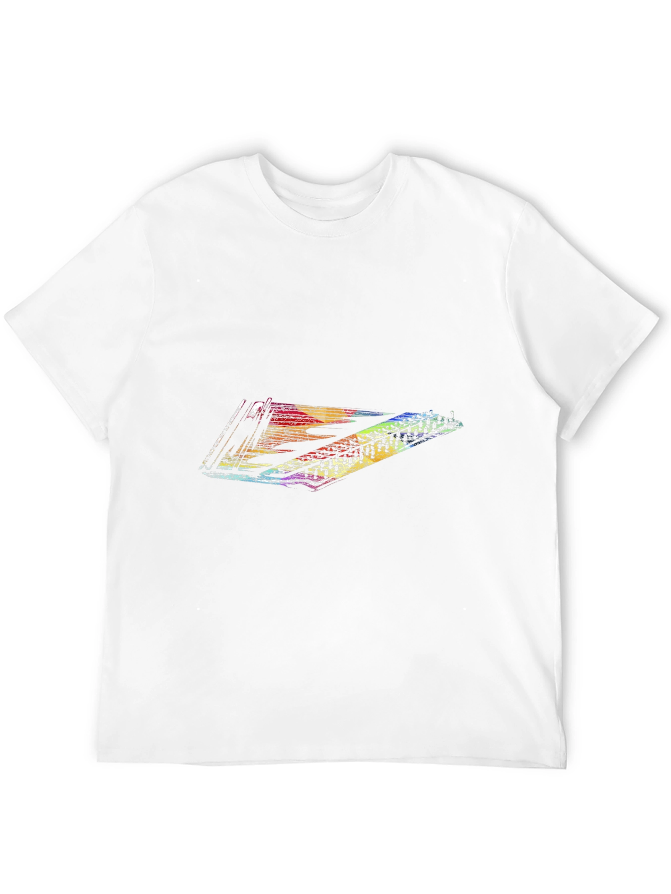 Rainbow Dulcimer Graphic T-Shirt
