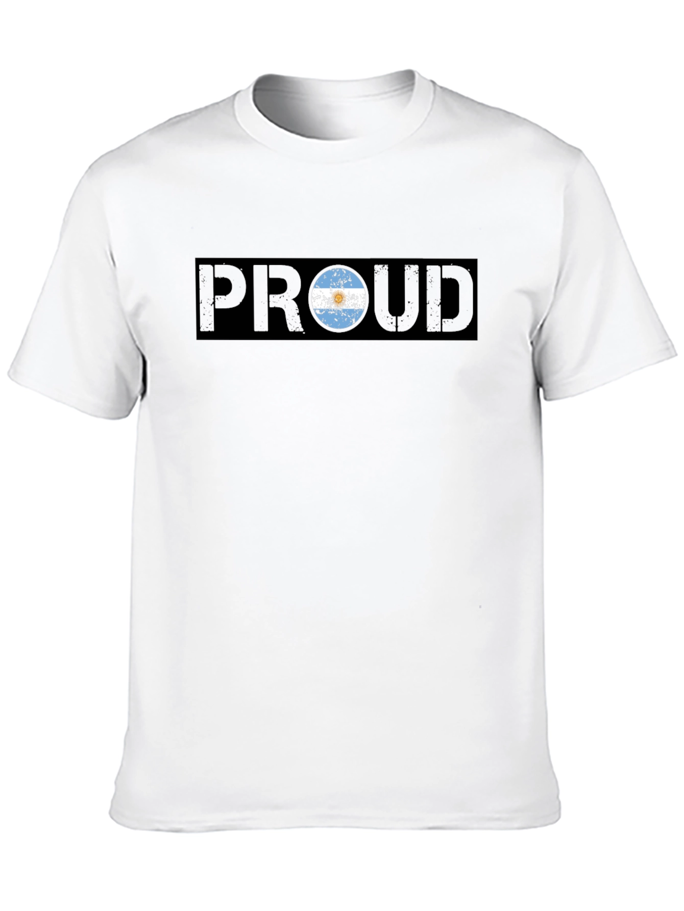 Argentina Proud Graphic T-Shirt - Black