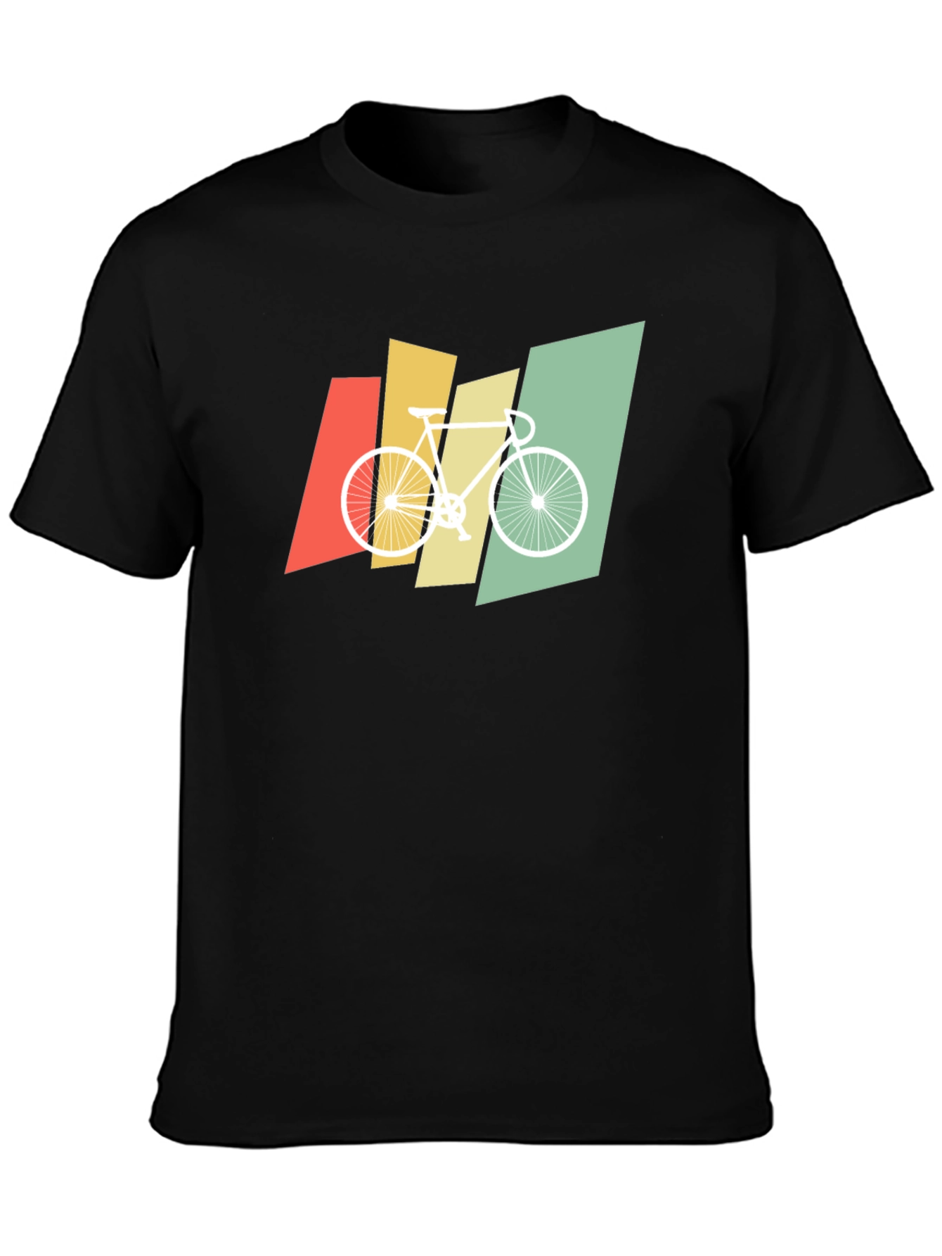Retro Bike Graphic Tee - Soft Cotton Blend