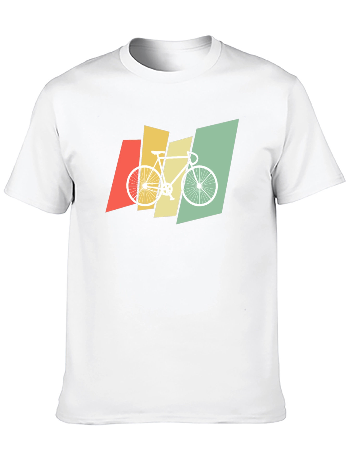 Retro Bike Graphic Tee - Soft Cotton Blend