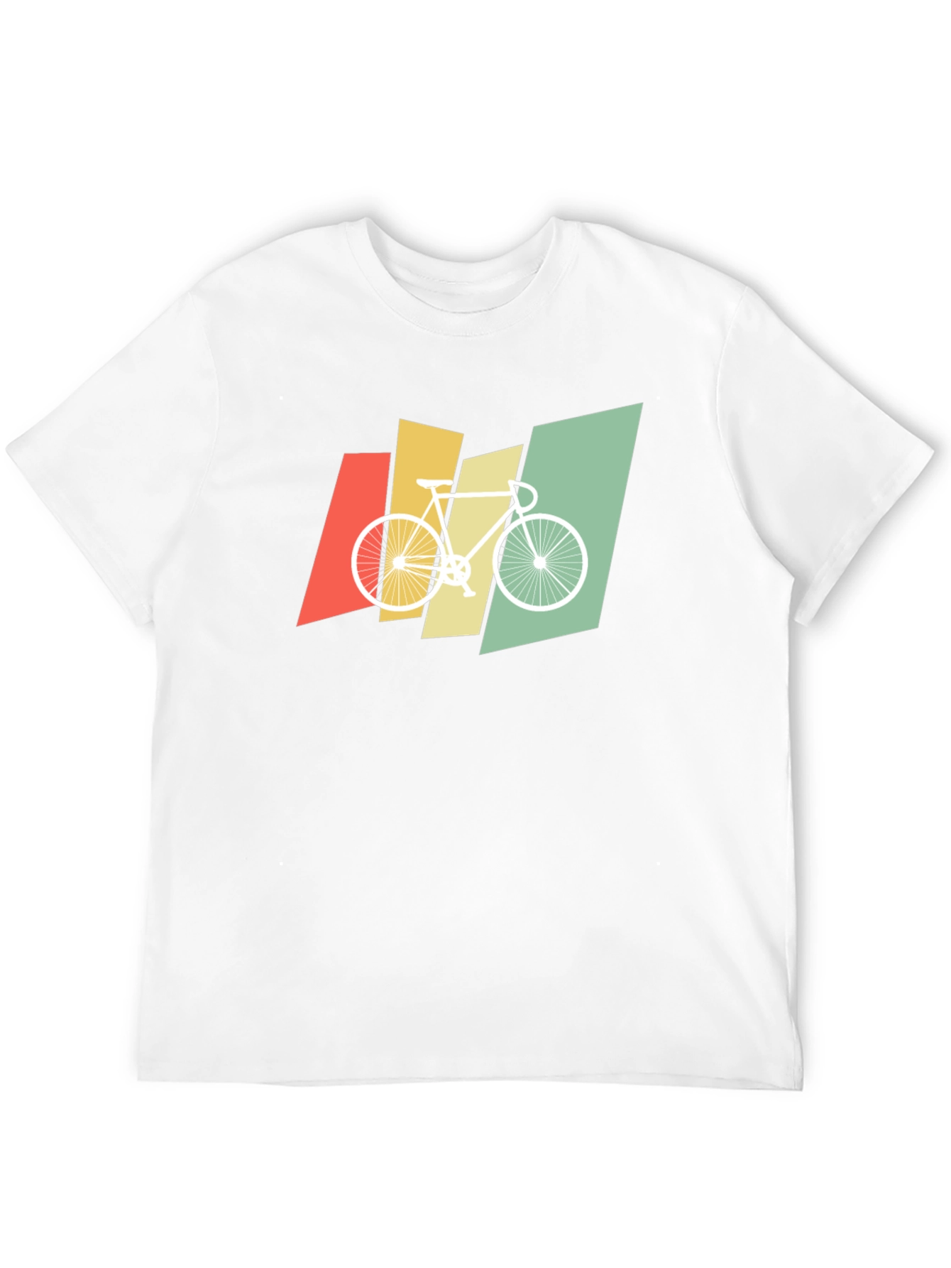 Retro Bike Graphic Tee - Soft Cotton Blend