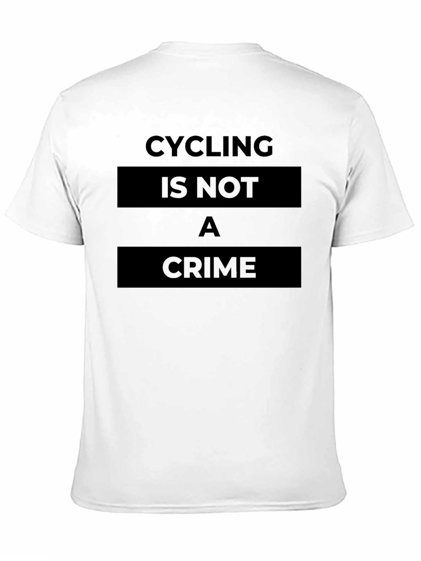 Cycling Is Not A Crime Tee