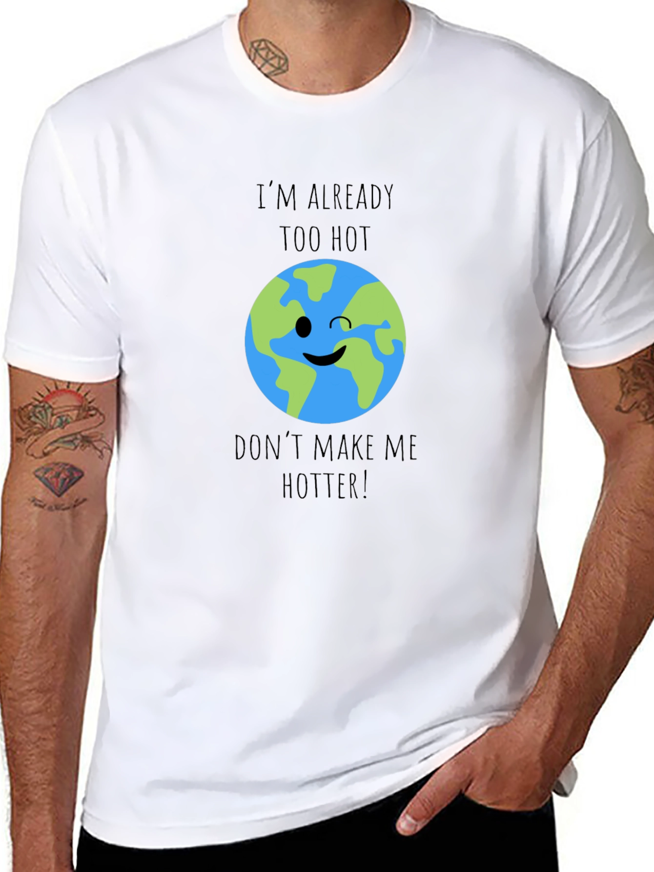 Climate Change Awareness Graphic T-Shirt