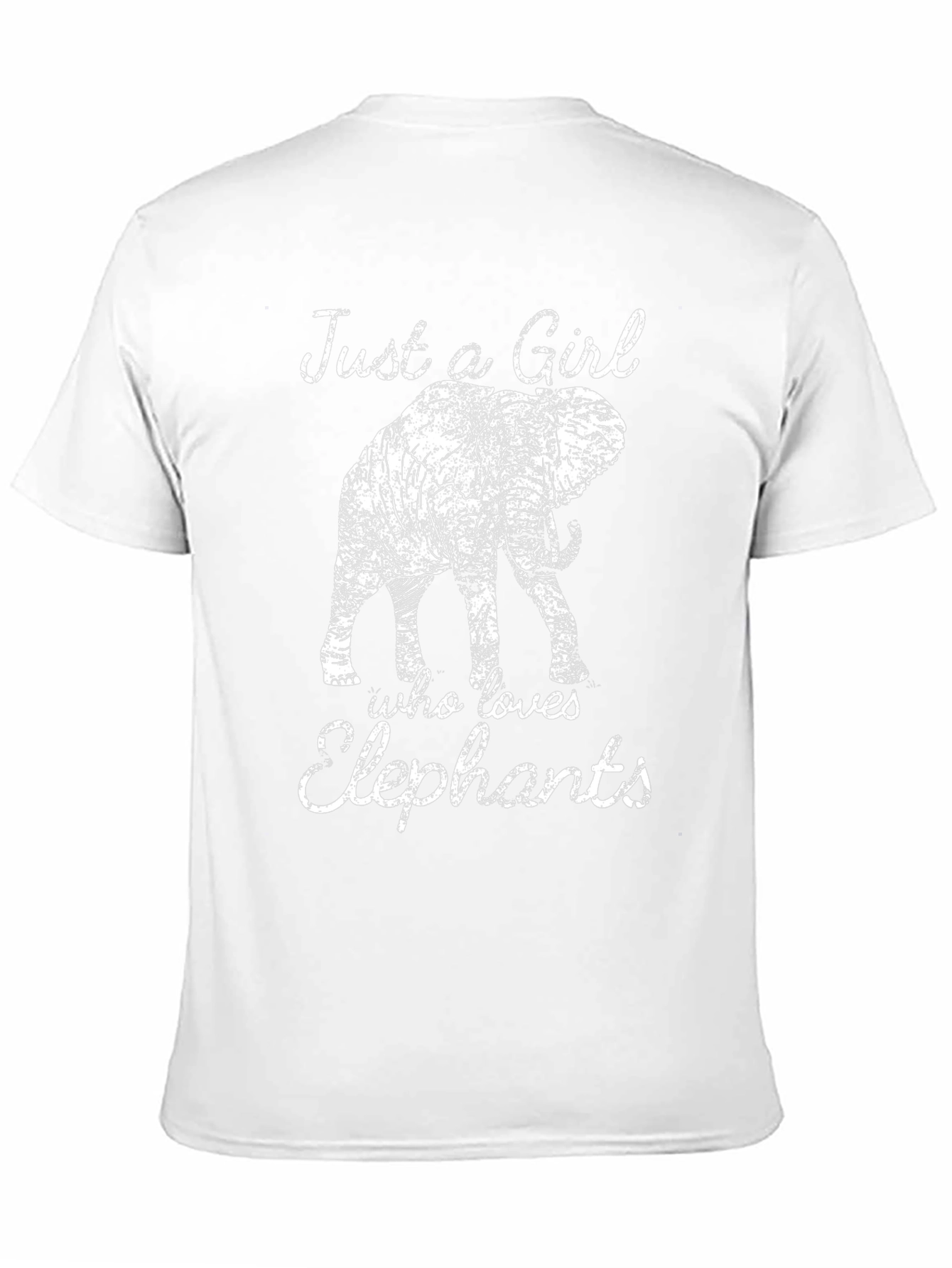 Elephant Lover Black T-Shirt