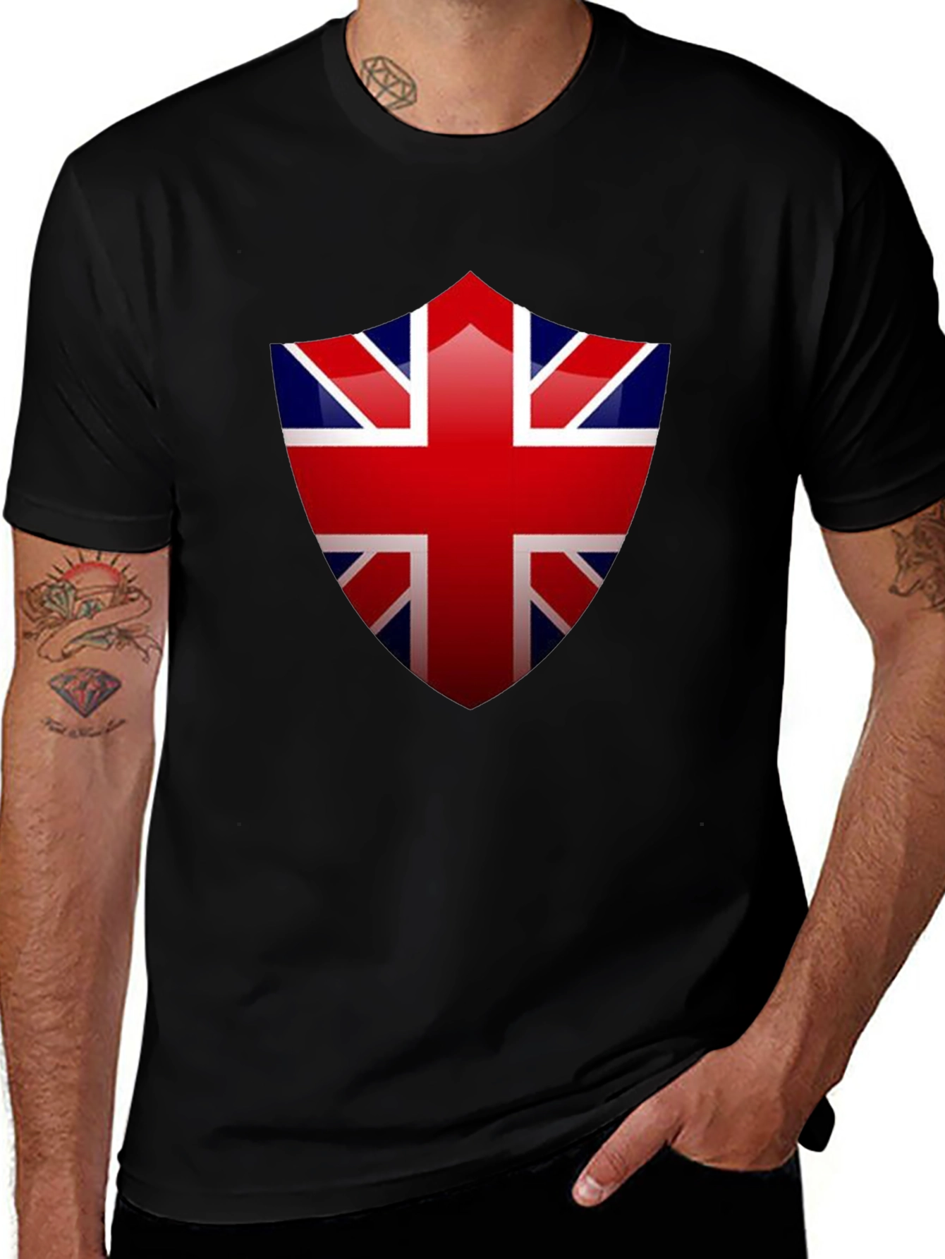 Union Jack Shield Graphic Tee