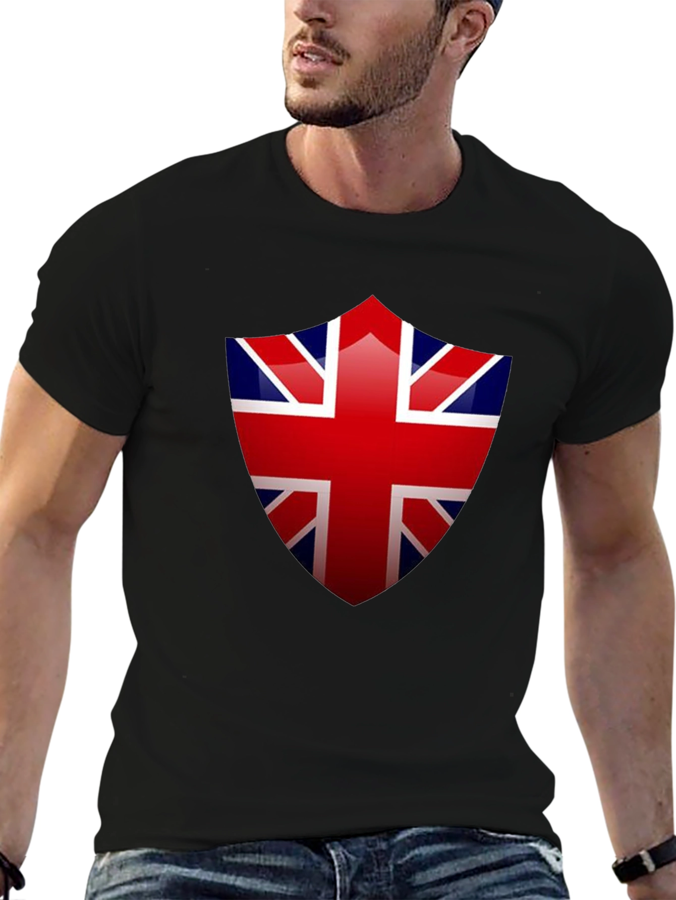 Union Jack Shield Graphic Tee