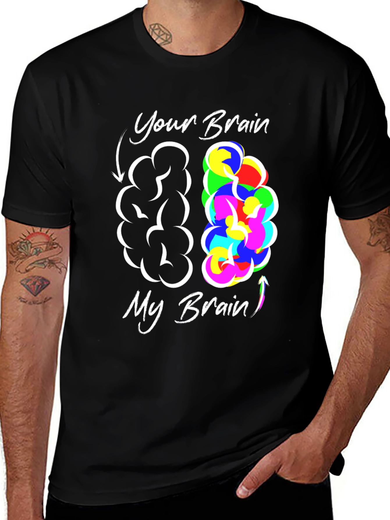 Your Brain My Brain Graphic T-Shirt