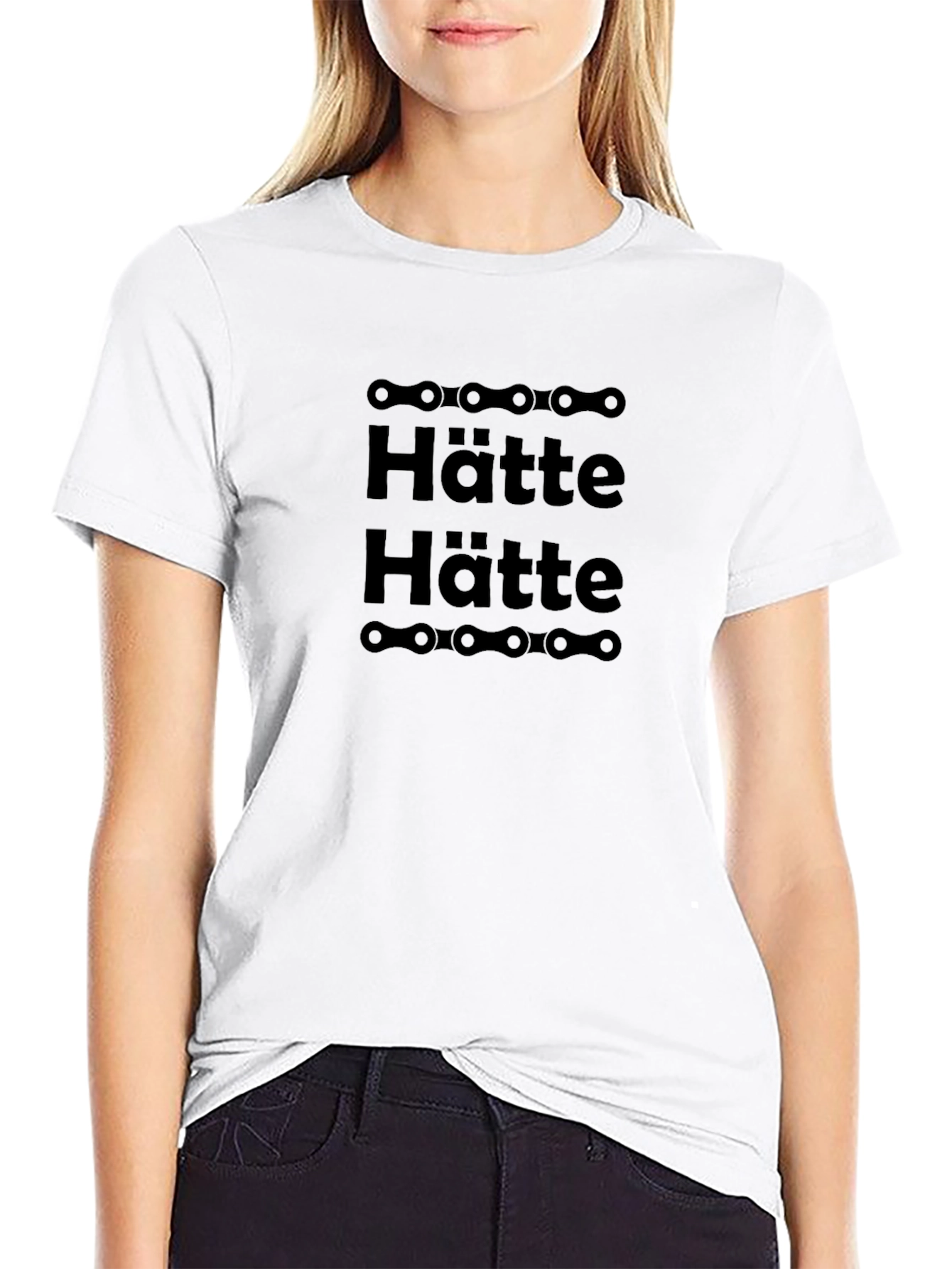 Hätte T-Shirt - Black Chain Design