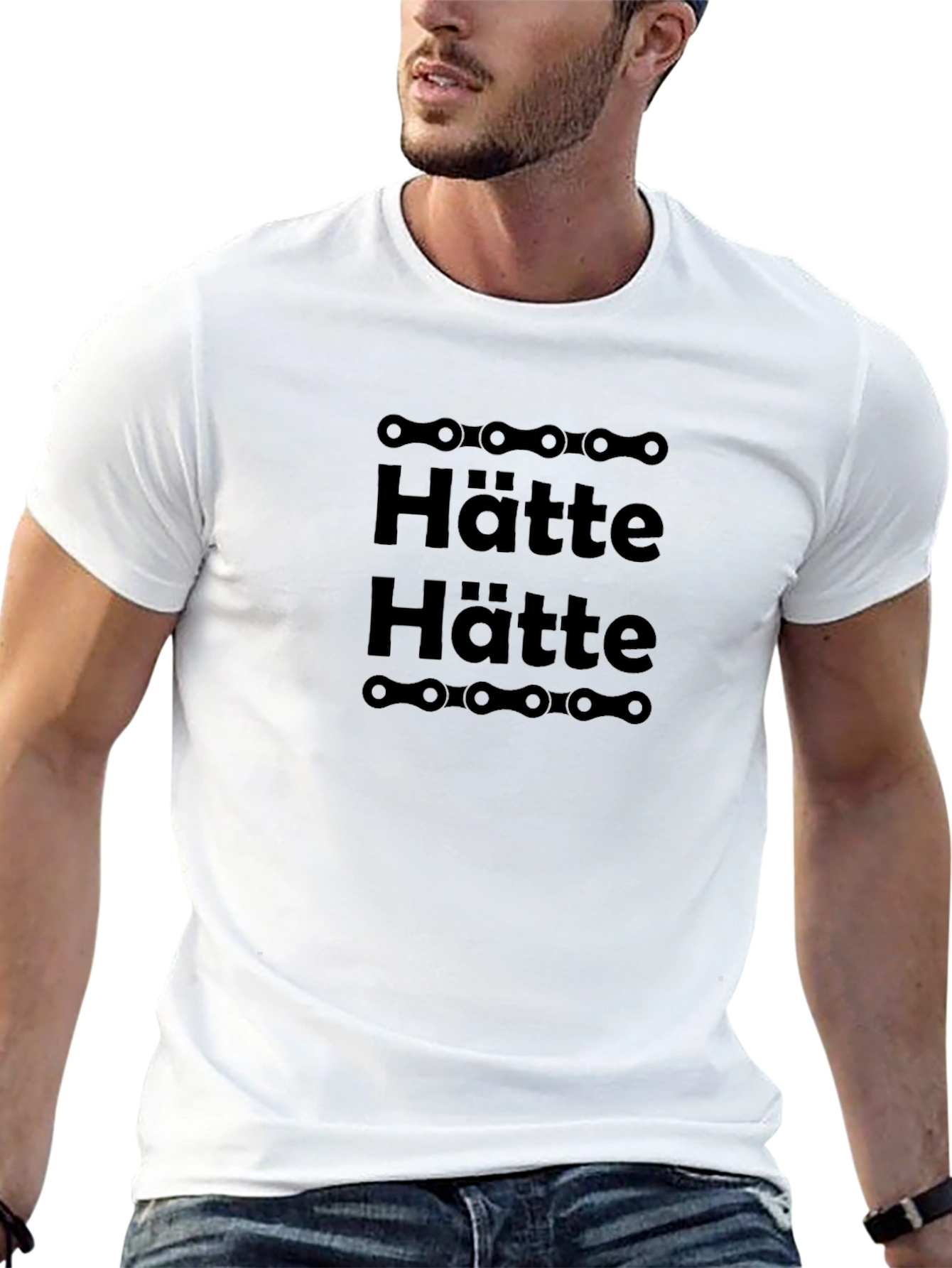 Hätte T-Shirt - Black Chain Design