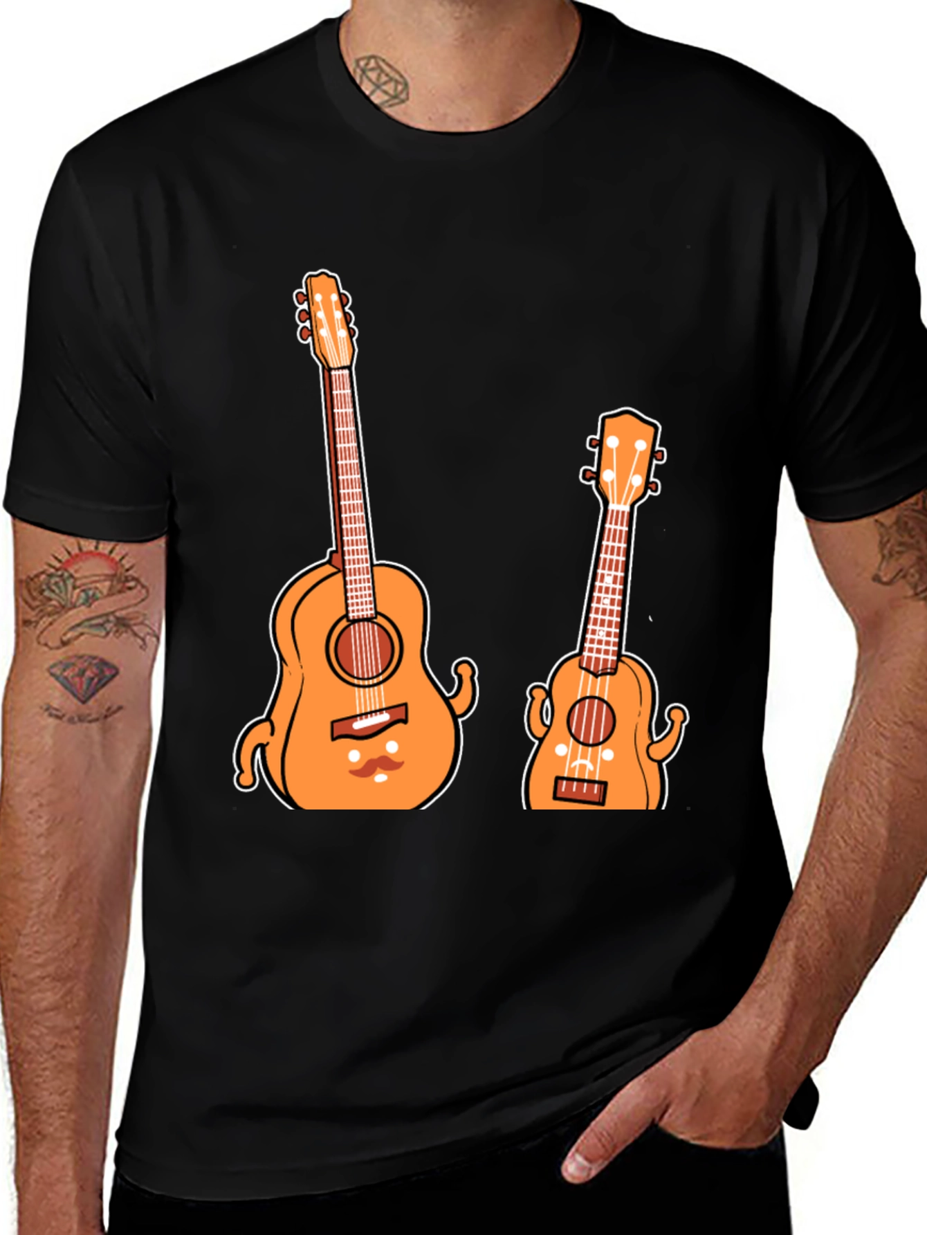 Funny Guitar T-Shirt - Musical Instrument Tee