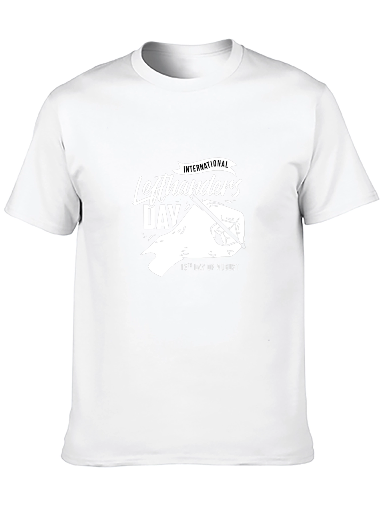 International Left Handers Day Graphic T-Shirt