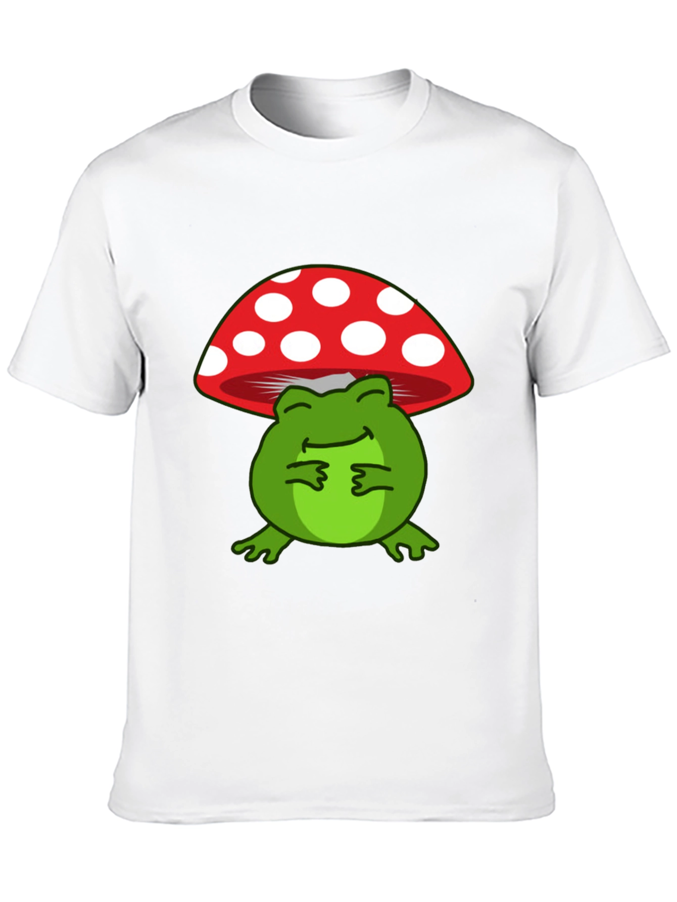 Frog Mushroom T-Shirt: Cute and Comfortable Tee