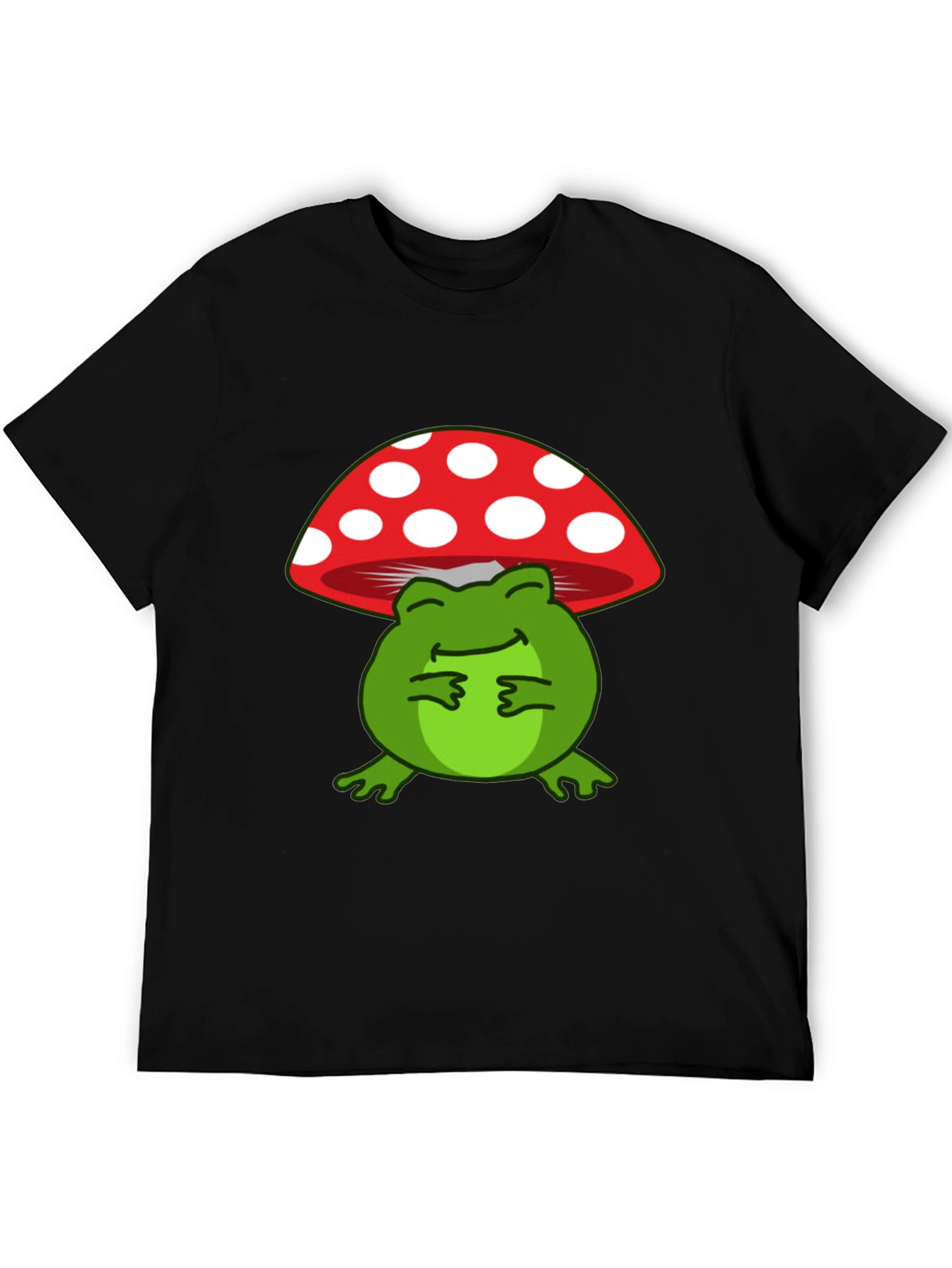 Frog Mushroom T-Shirt: Cute and Comfortable Tee