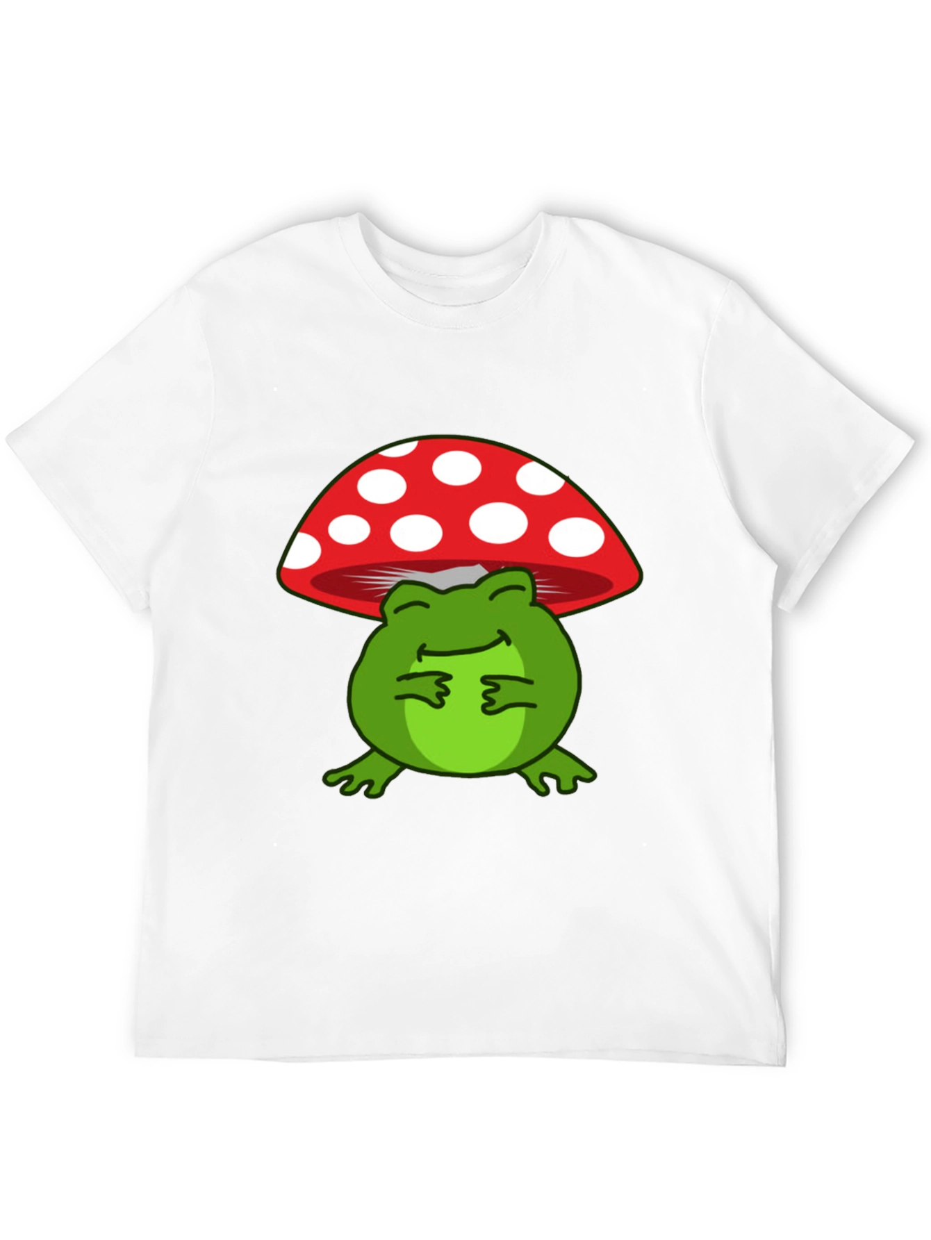 Frog Mushroom T-Shirt: Cute and Comfortable Tee