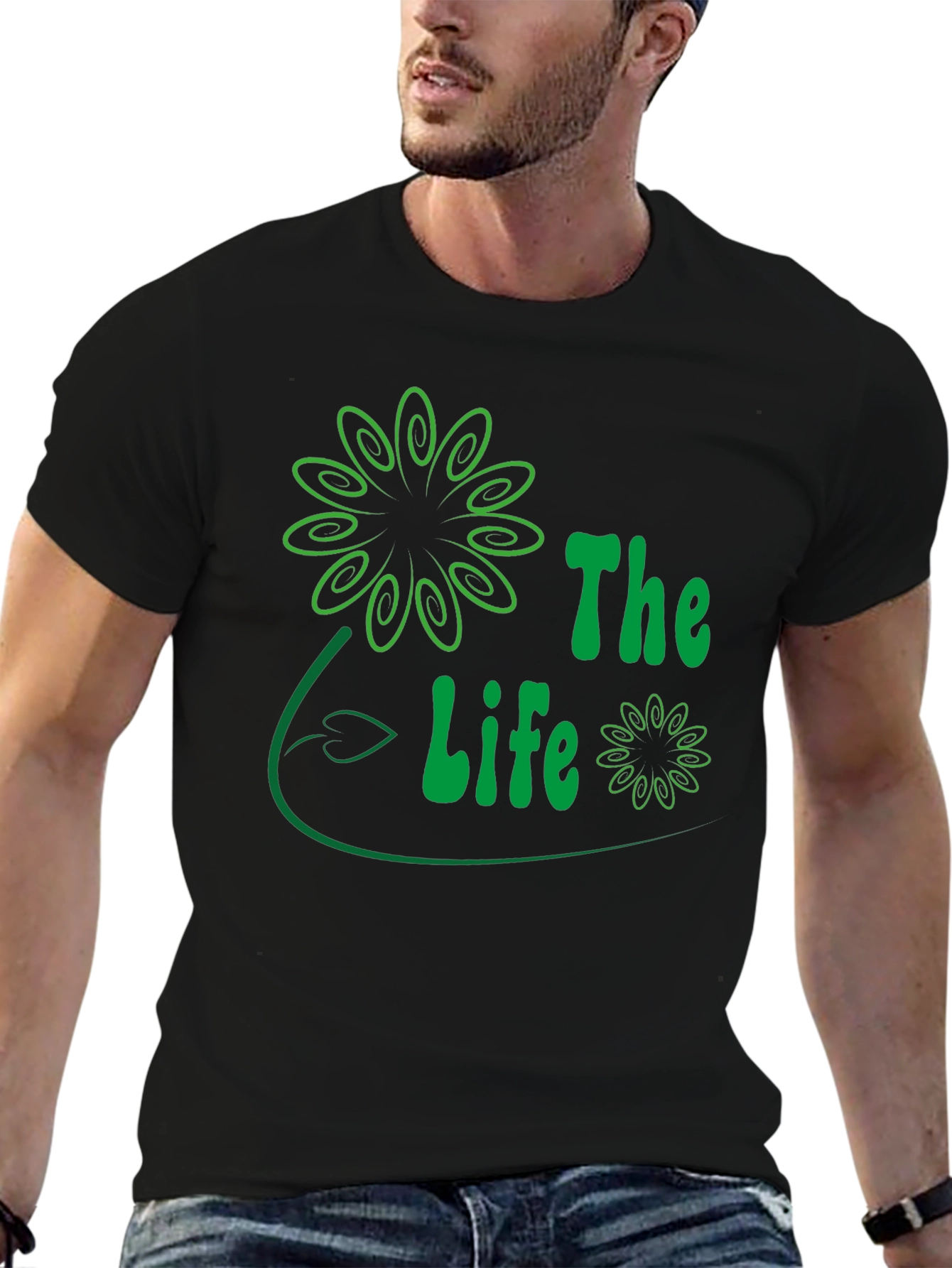 The Life Graphic T-Shirt - Black