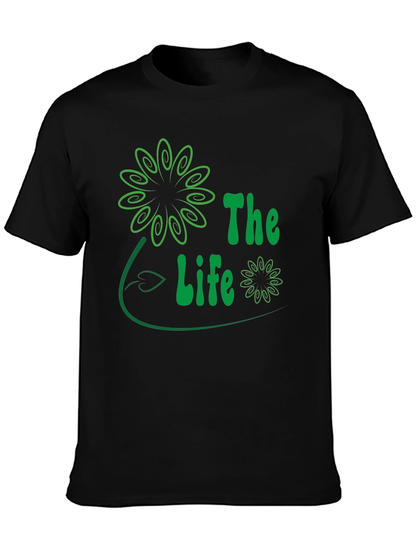 The Life Graphic T-Shirt - Black