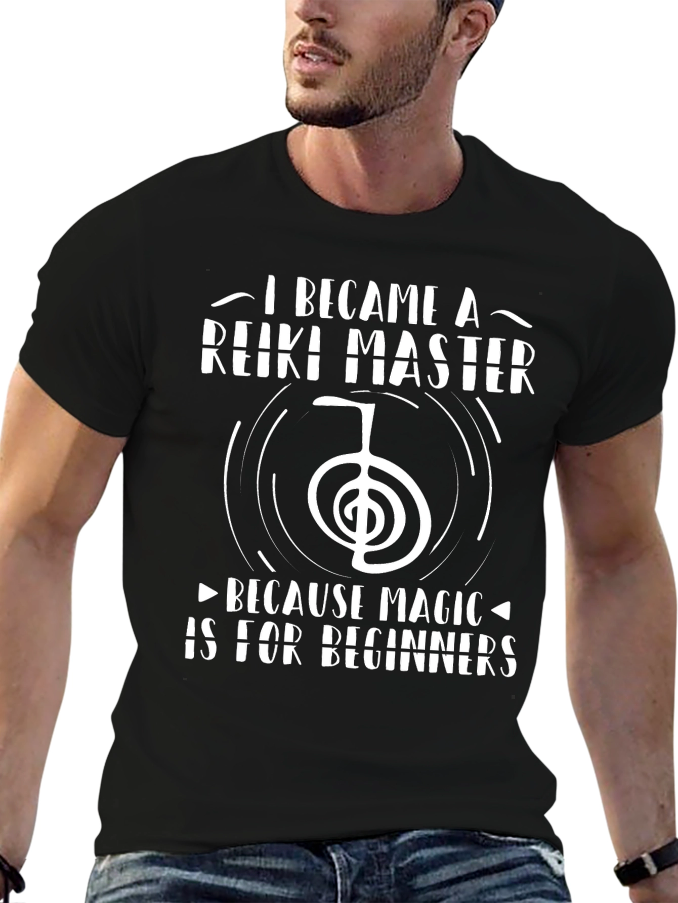 Reiki Master T-Shirt - Magic is for Beginners