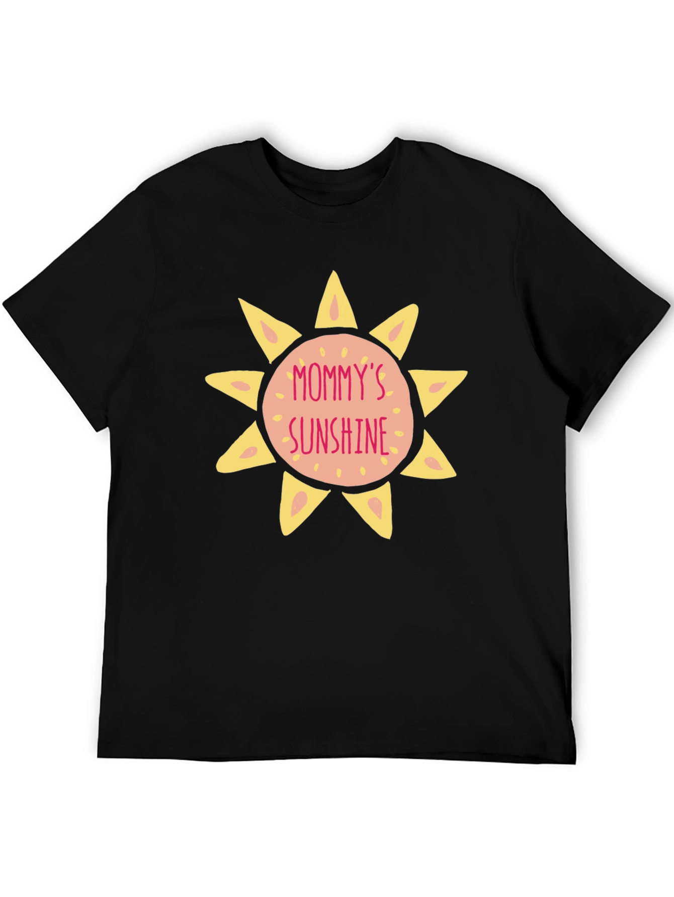 Mommys Sunshine Graphic Tee - Black