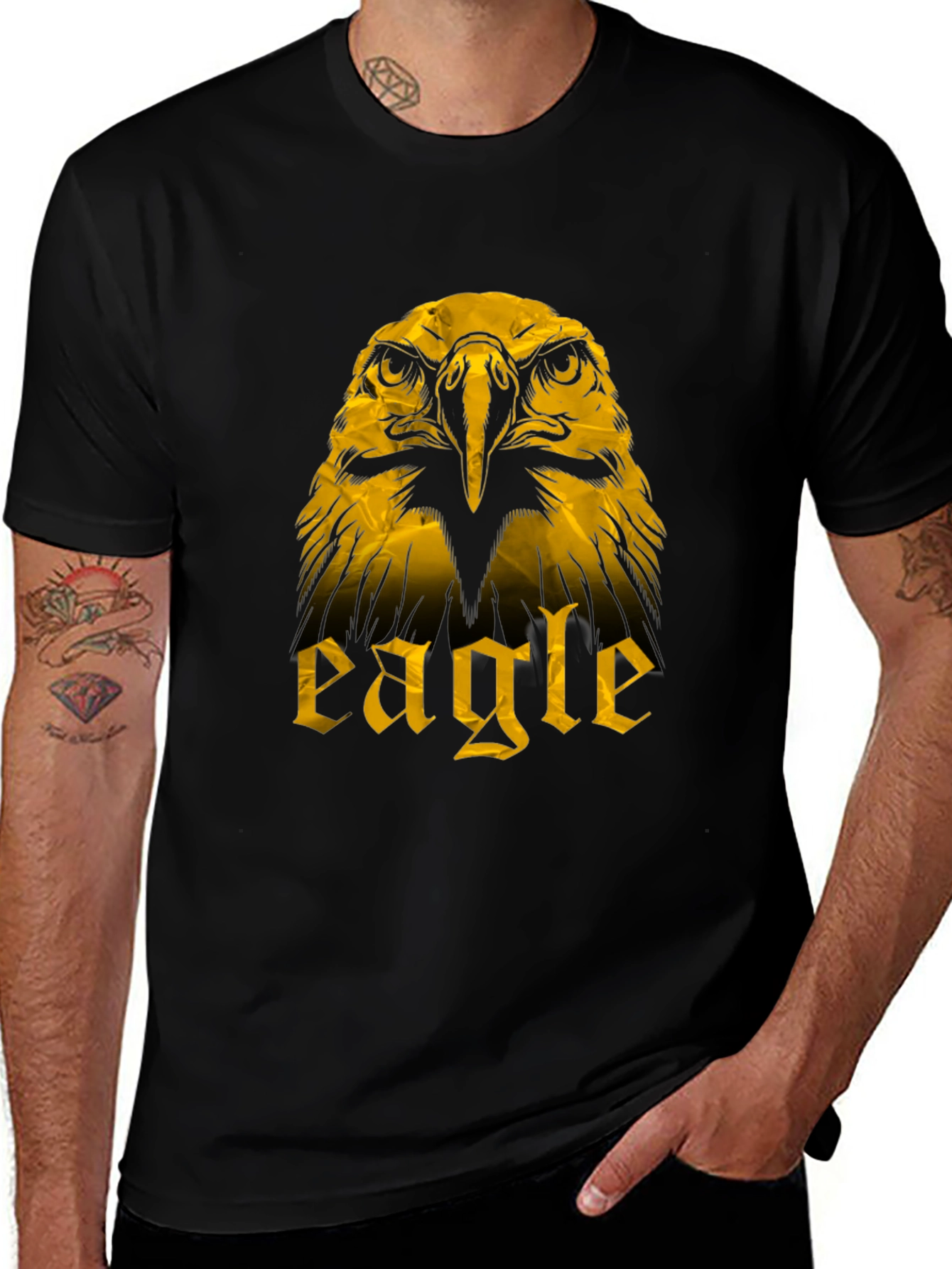 Eagle Graphic Tee - Bold Bird Design