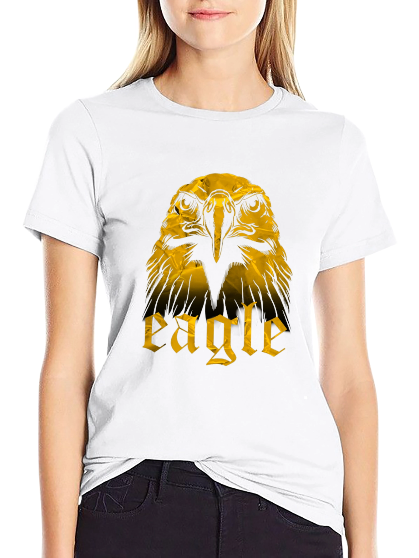Eagle Graphic Tee - Bold Bird Design