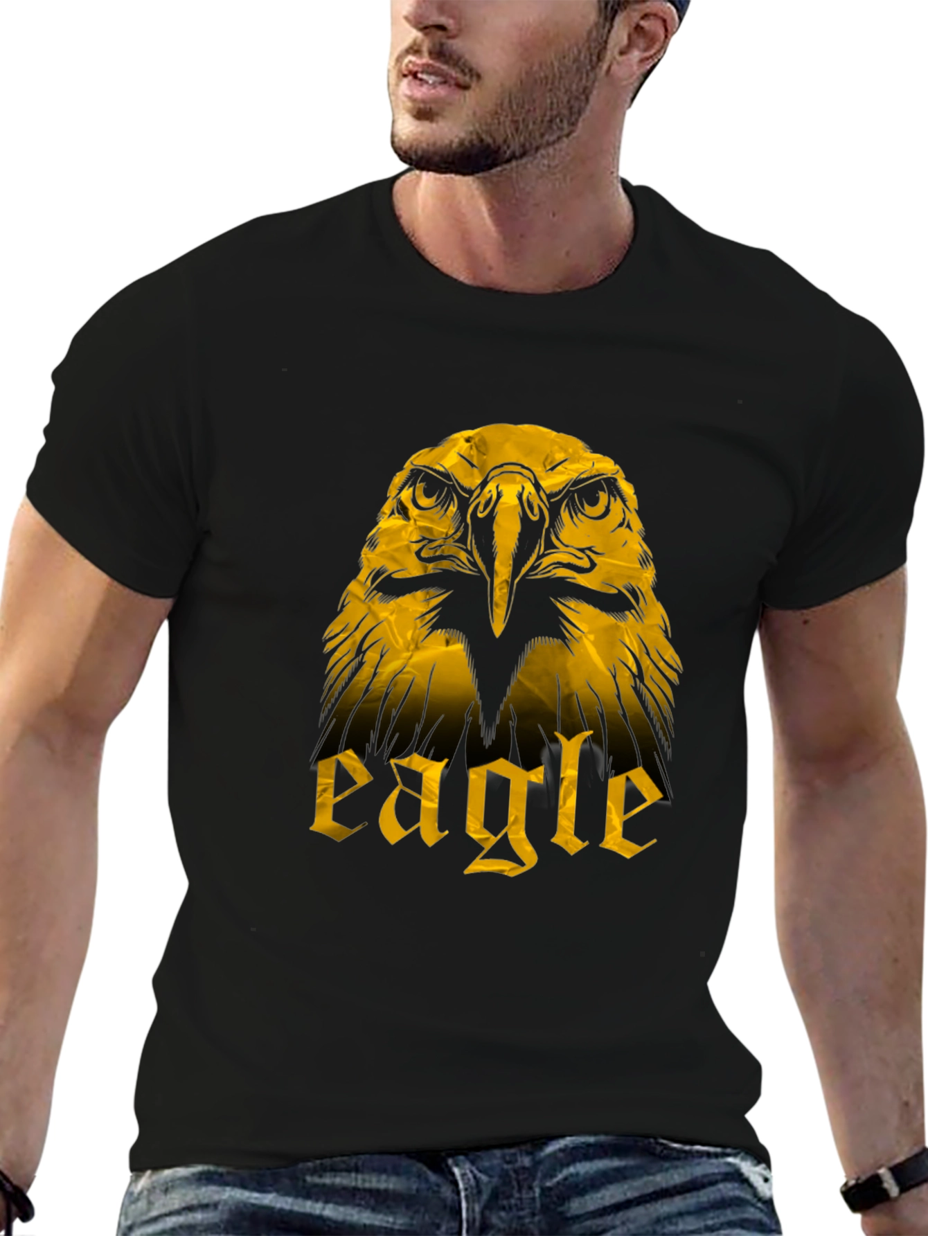 Eagle Graphic Tee - Bold Bird Design