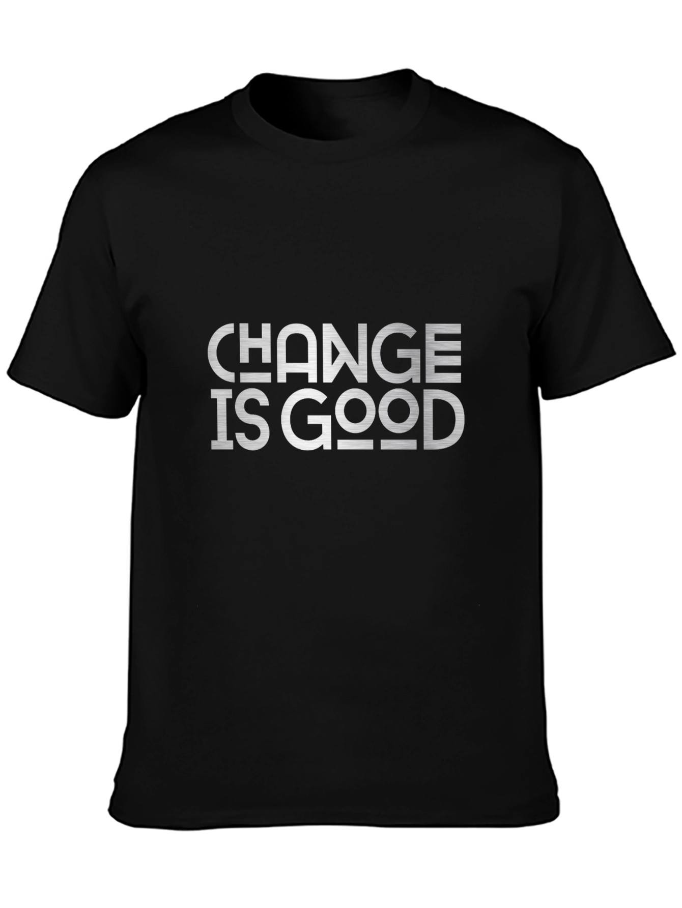 Change Is Good Graphic Tee - Black