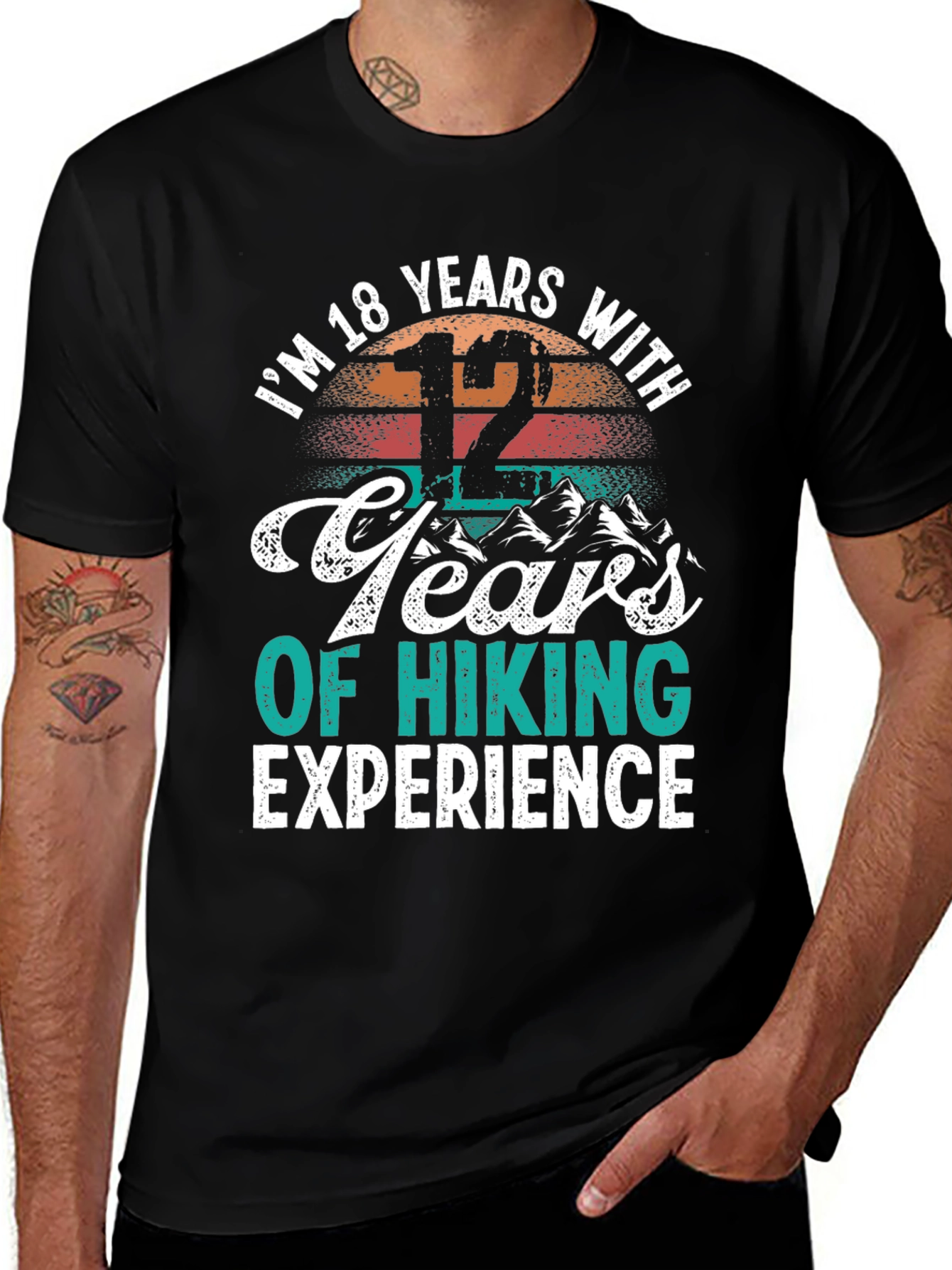 Hiking Experience Graphic Tee - 18 Years