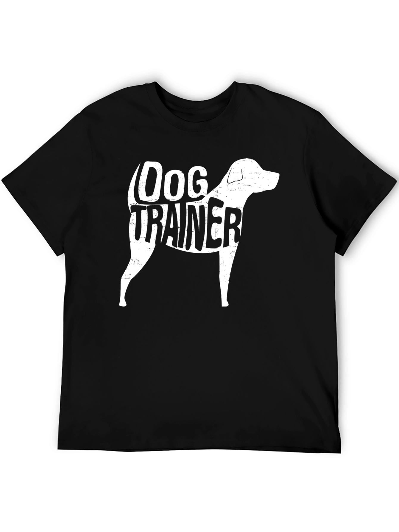 Dog Trainer Graphic Tee - Unisex Black T-Shirt