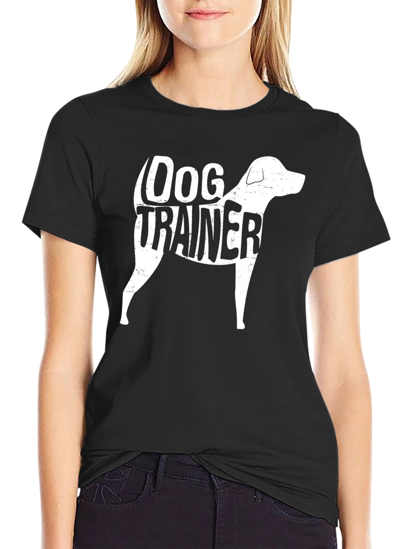 Dog Trainer Graphic Tee - Unisex Black T-Shirt